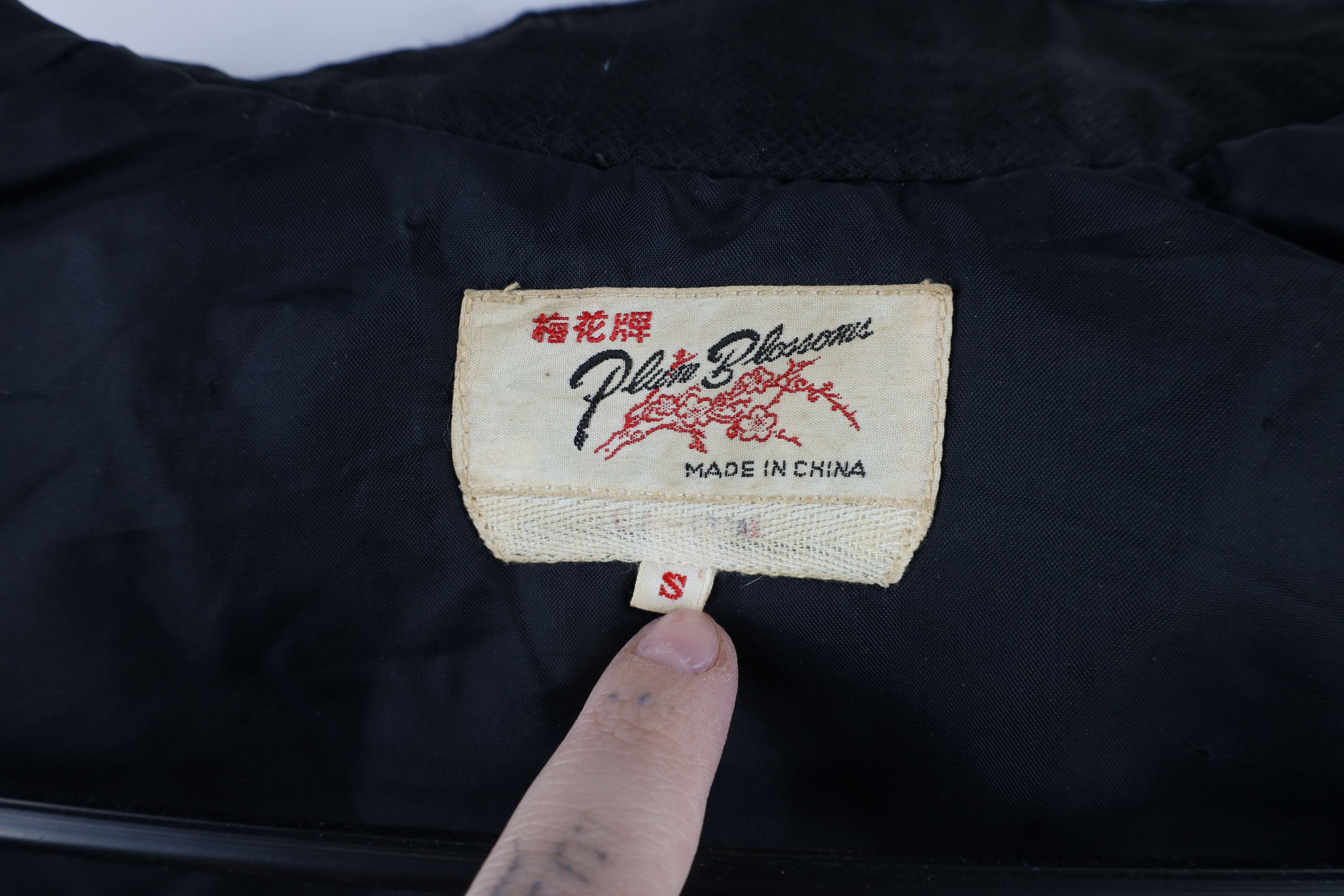 Vintage Vintage 40s 50s Chinese Oriental Satin Quilted Kimono Jacket Size S / US 4 / IT 40 - 9 Thumbnail