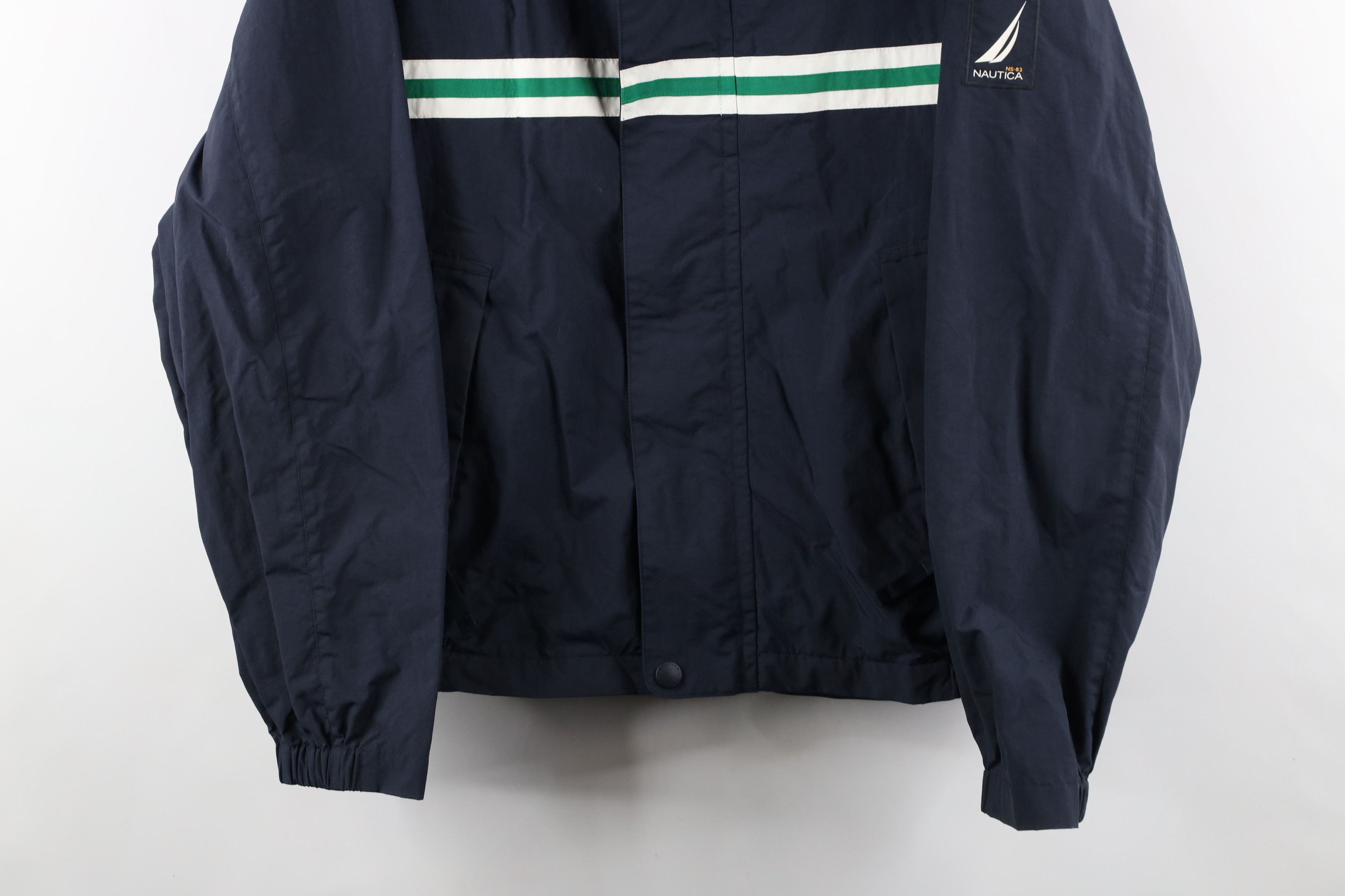 Nautica × Vintage Vintage 90s Nautica Hooded Sailing Windbreaker Jacket Size US S / EU 44-46 / 1 - 3 Thumbnail