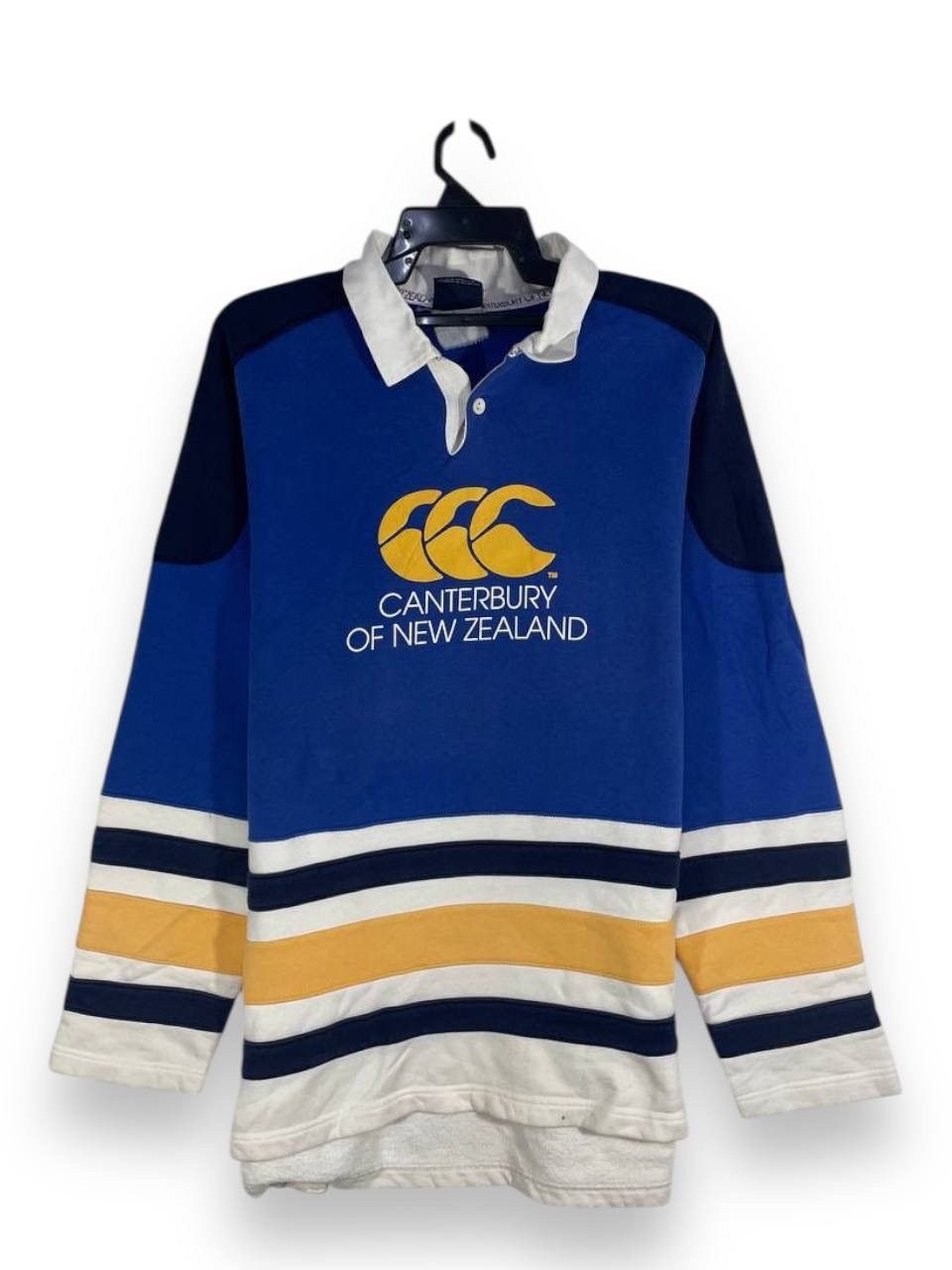 Canterbury of New Zealand Vintage canterbury of new zealand rugby shirt Size US L / EU 52-54 / 3 - 1 Thumbnail