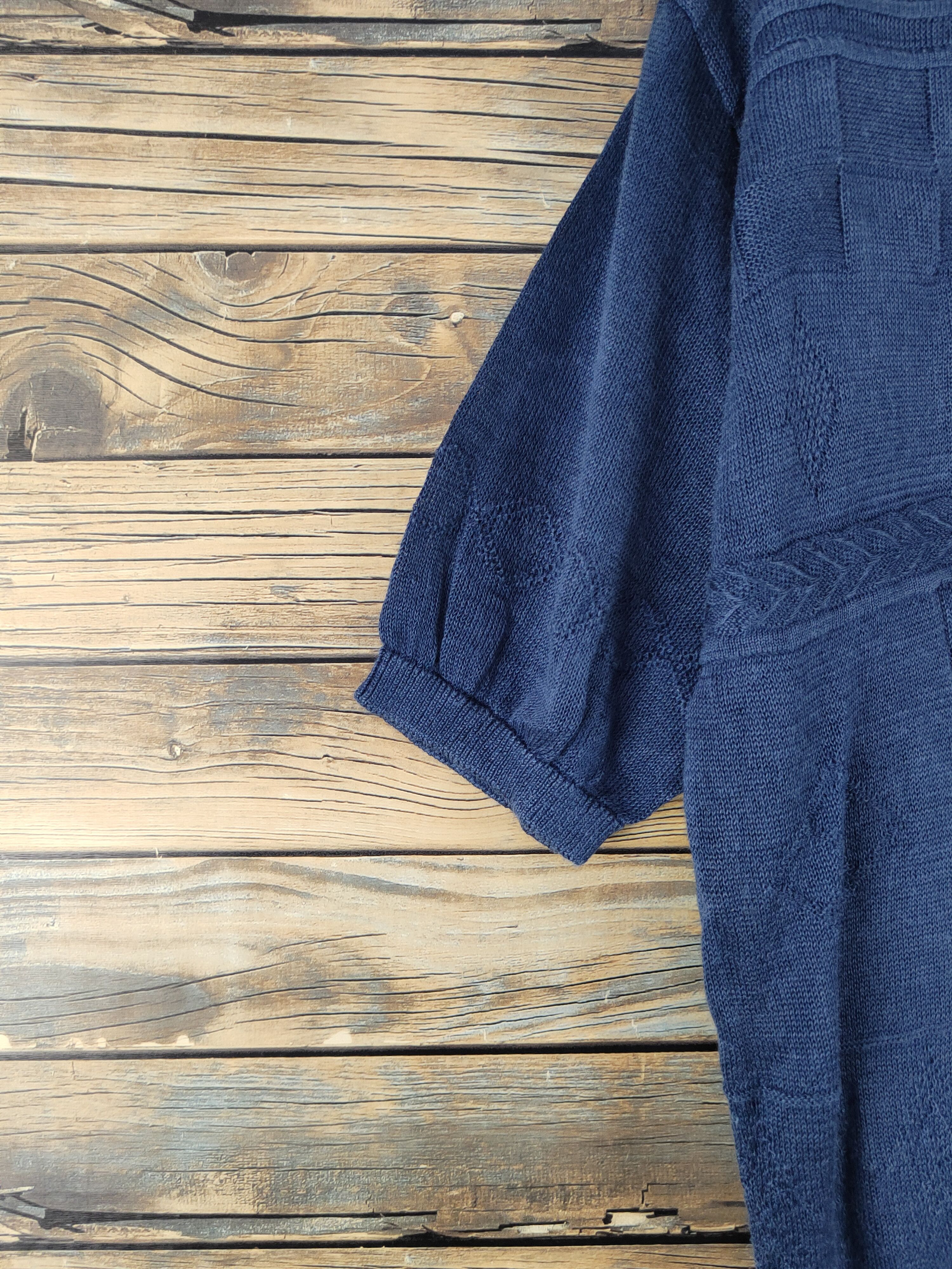 Austin Reed Austin Reed Navy Knitwear Polo Shirts #W2122 Size US L / EU 52-54 / 3 - 4 Thumbnail