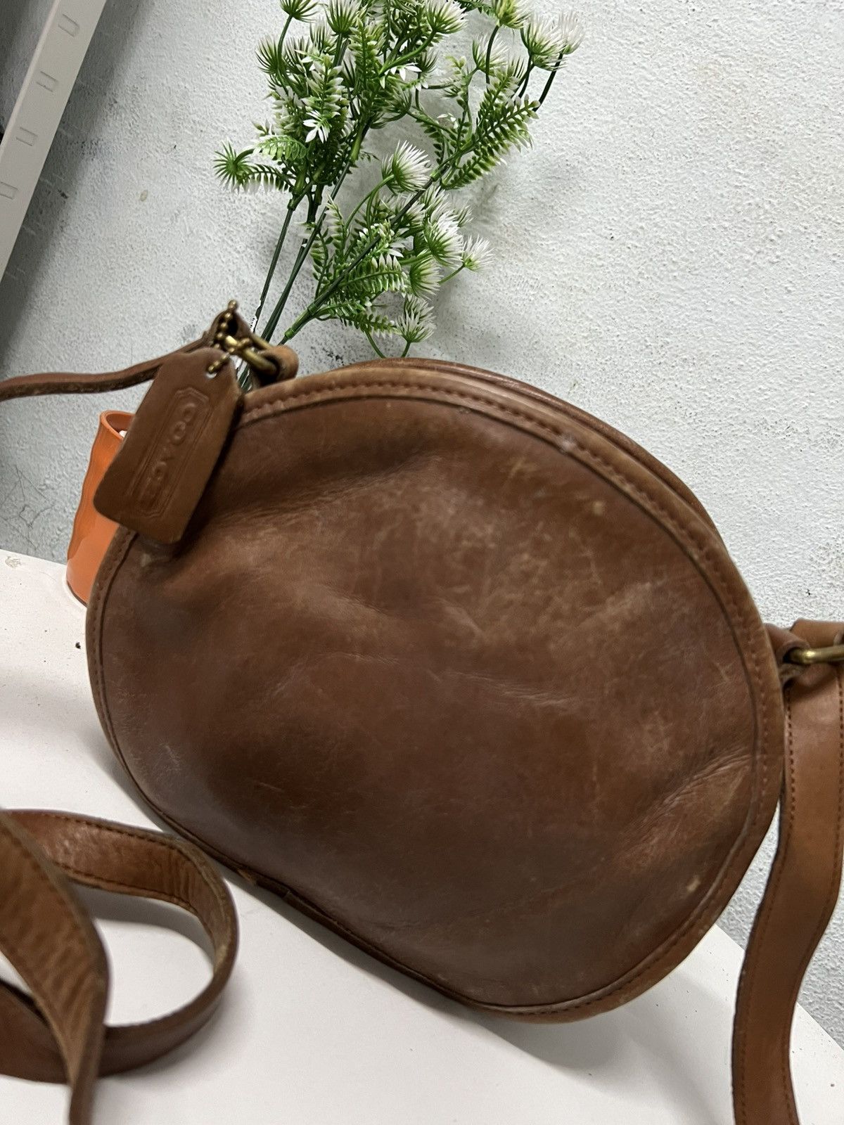 Coach × Vintage RARE DESIGN Vintage Coach Leather Shoulder Size ONE SIZE - 4 Thumbnail