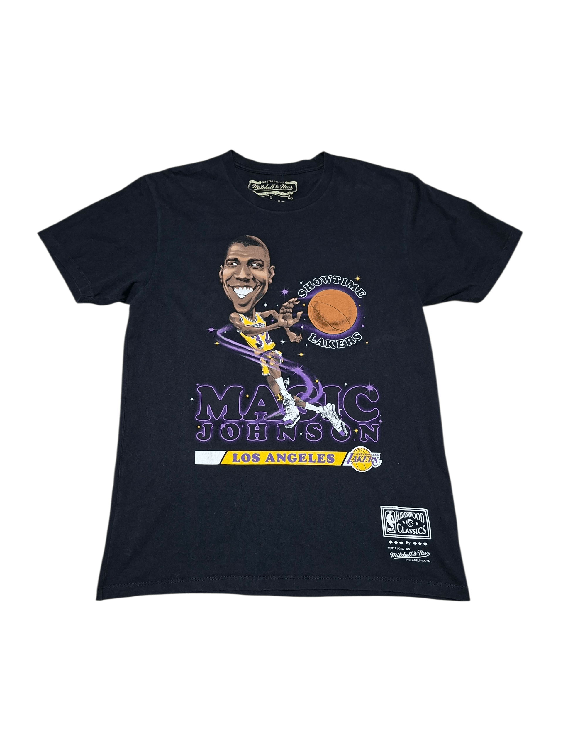 Mitchell & Ness MAGIC JOHNSON LAKERS NBA MITCHELL NESS VINTAGE TEE Size US M / EU 48-50 / 2 - 1 Thumbnail