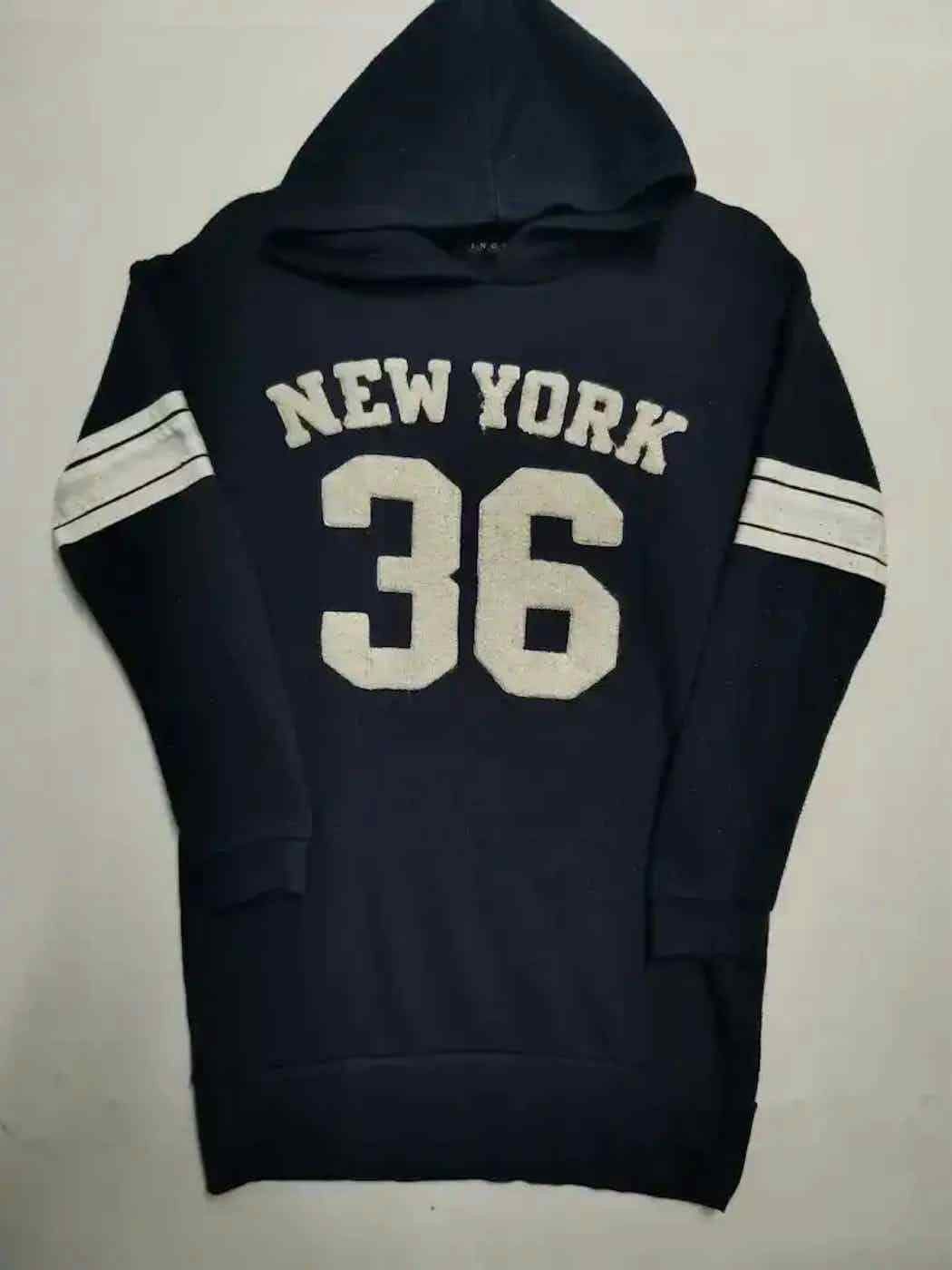 Vintage Vintage Ingni New York 36 Big Logo Sweatshirt Hoodie Size US M / EU 48-50 / 2 - 1 Thumbnail