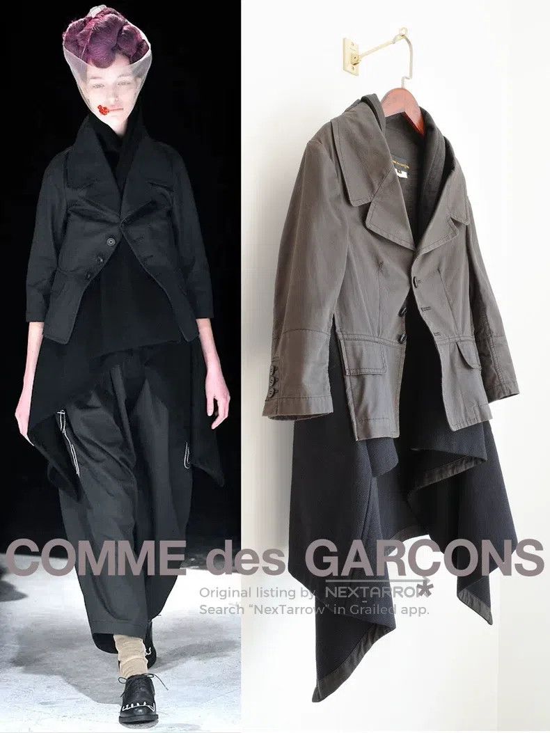 Comme des Garcons Comme des Garcons Fake two-piece transformable jacket Size M / US 6-8 / IT 42-44 - 3 Thumbnail