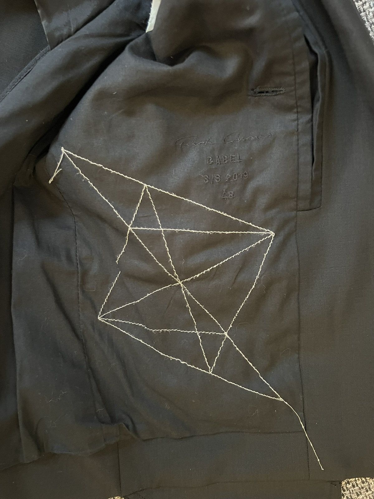Rick Owens Rick Owens SS19 Cropped Blazer Size 48R - 8 Thumbnail