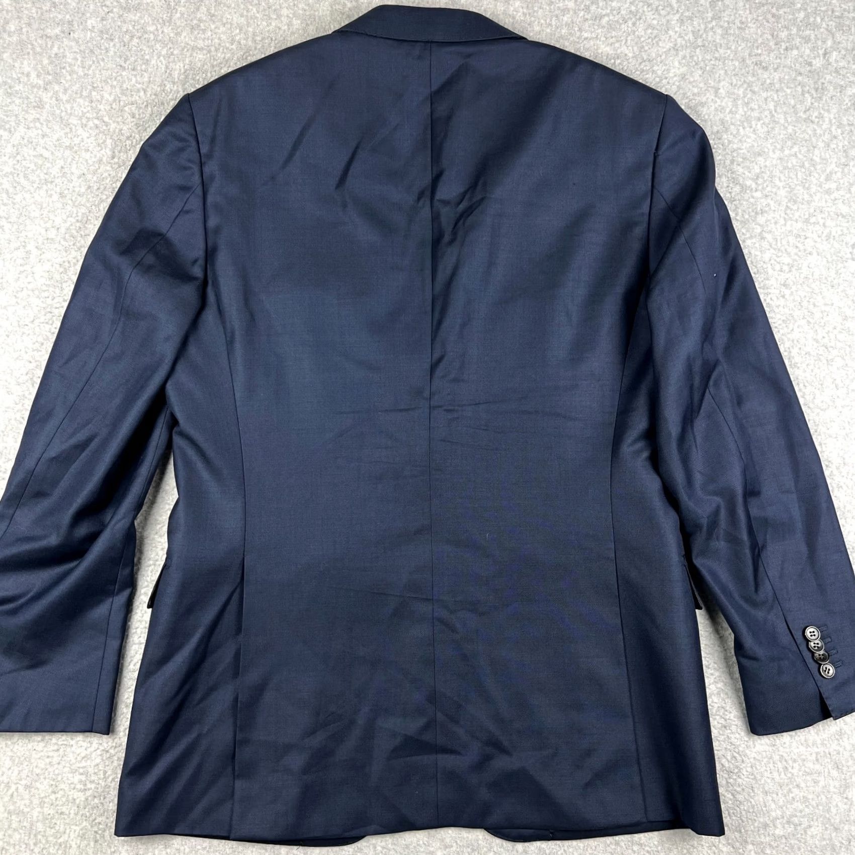 Suitsupply Suitsupply Canonico Wool Sport Coat Blazer 42R Mens Blue Surgeon Cuffs READ Size 42R - 2 Thumbnail