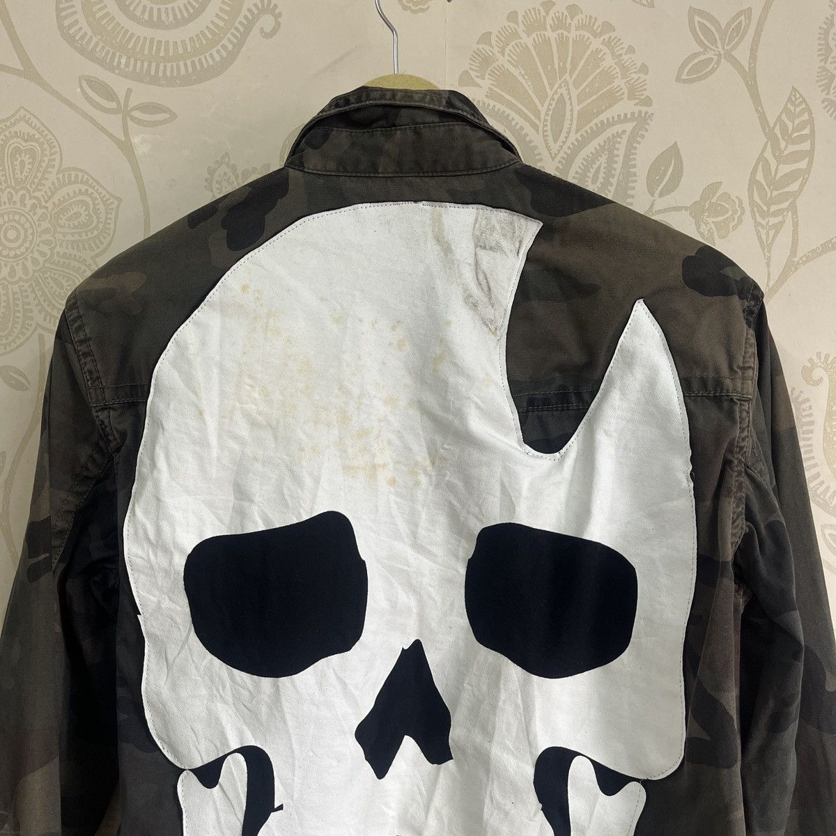 Hysteric Glamour × Seditionaries Vintage Wacko Maria Dovetail Skull Camouflage Jacket Size US M / EU 48-50 / 2 - 20 Thumbnail