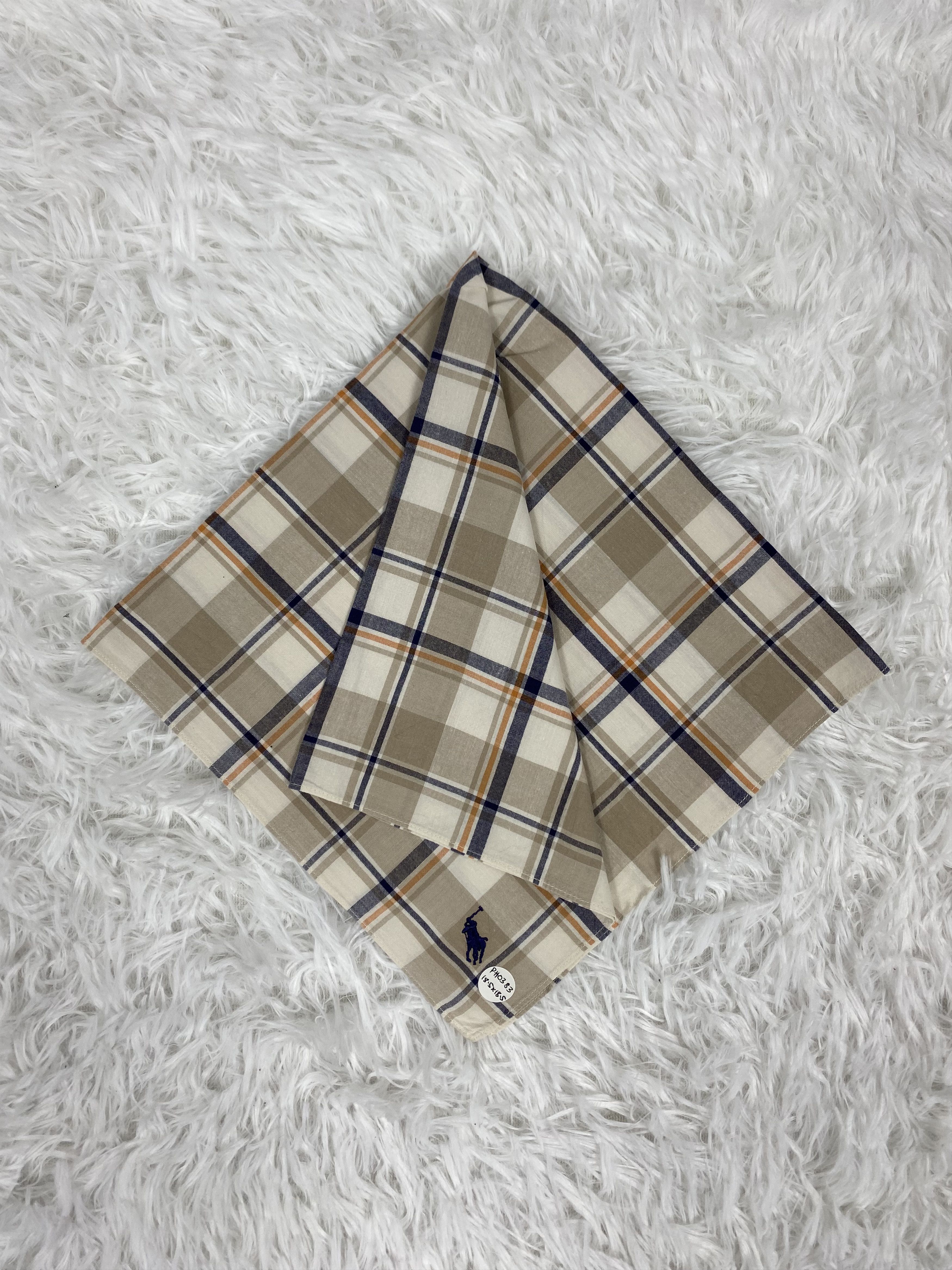 Polo Ralph Lauren Vintage Polo Ralph Lauren Handkerchief Neckerchief PH0383 Size ONE SIZE - 1 Thumbnail