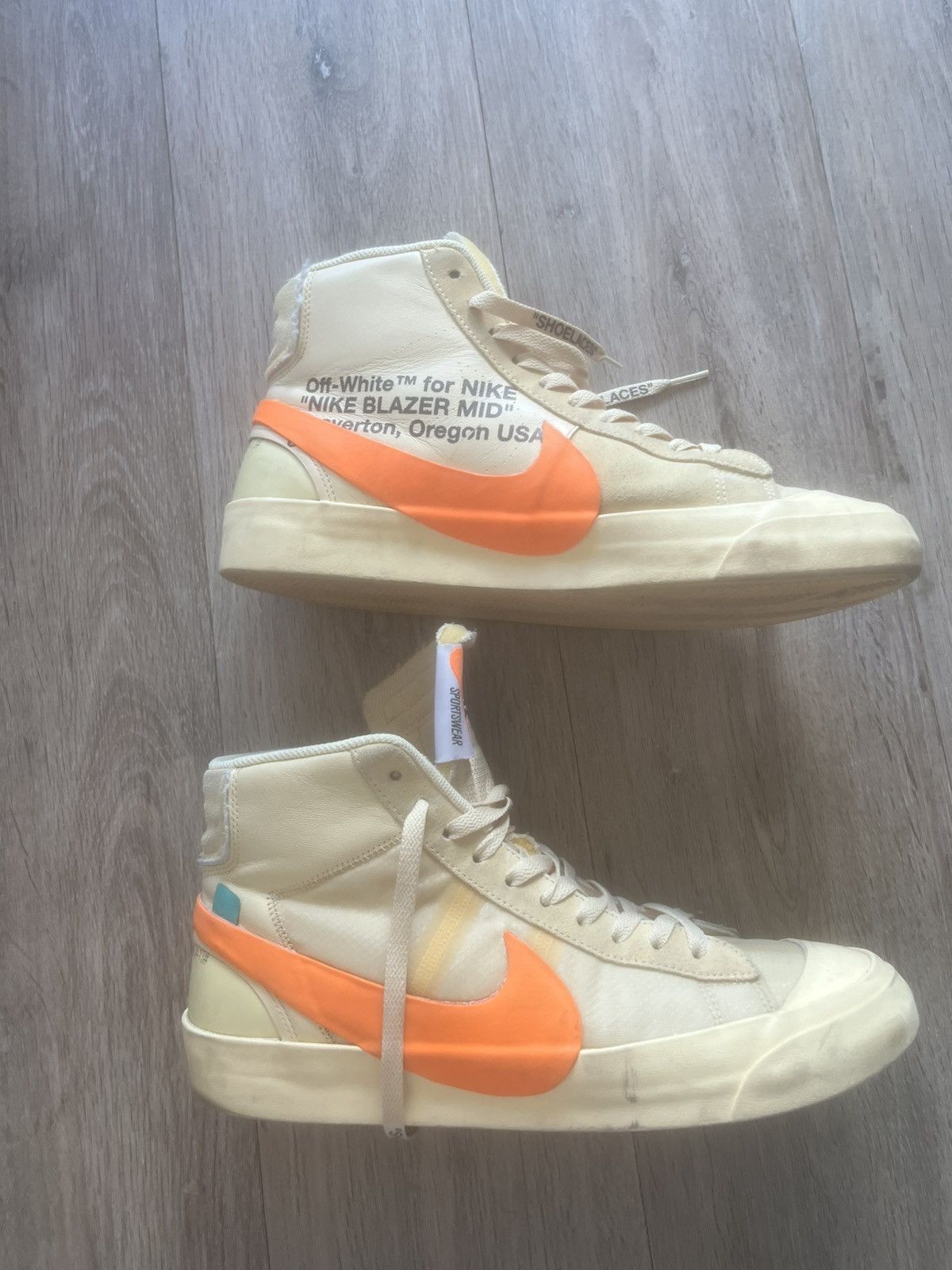 Nike × Off-White OffWhite X Nike Blazer ‘All Hallows Eve’ Size US 12 / EU 45 - 1 Thumbnail