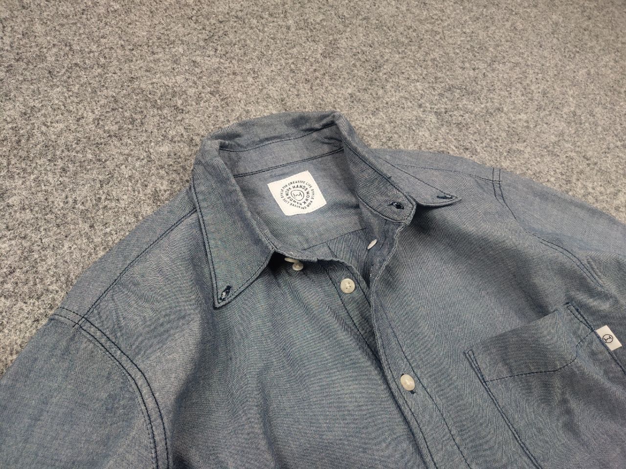Japanese Brand Style For Creative Life Hands Work Long sleeve Shirt Japan Size US L / EU 52-54 / 3 - 8 Thumbnail