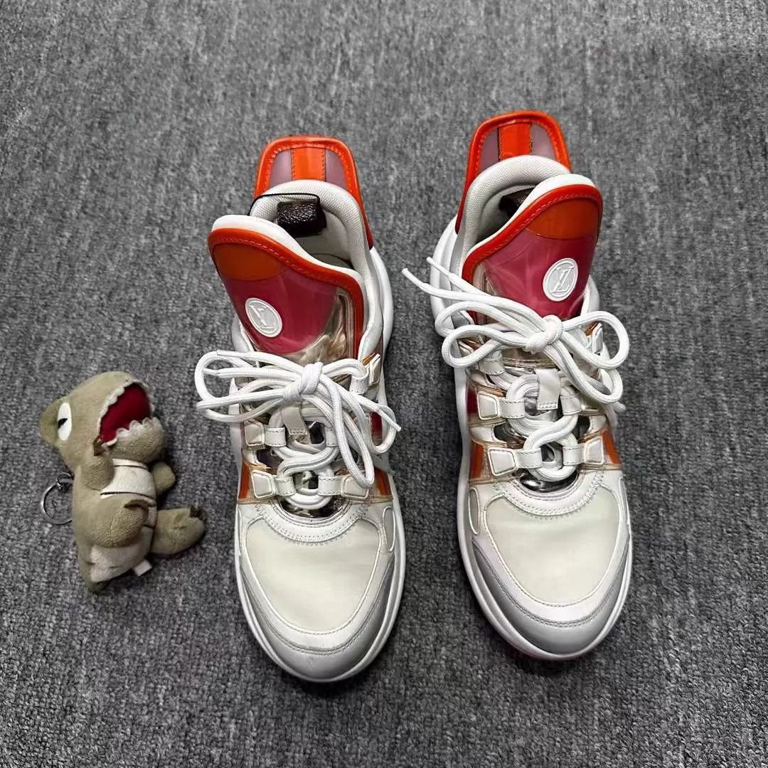 Louis Vuitton LV Jelly Orange Dad Shoe 38.5 Size US 8 / IT 38 - 3 Thumbnail