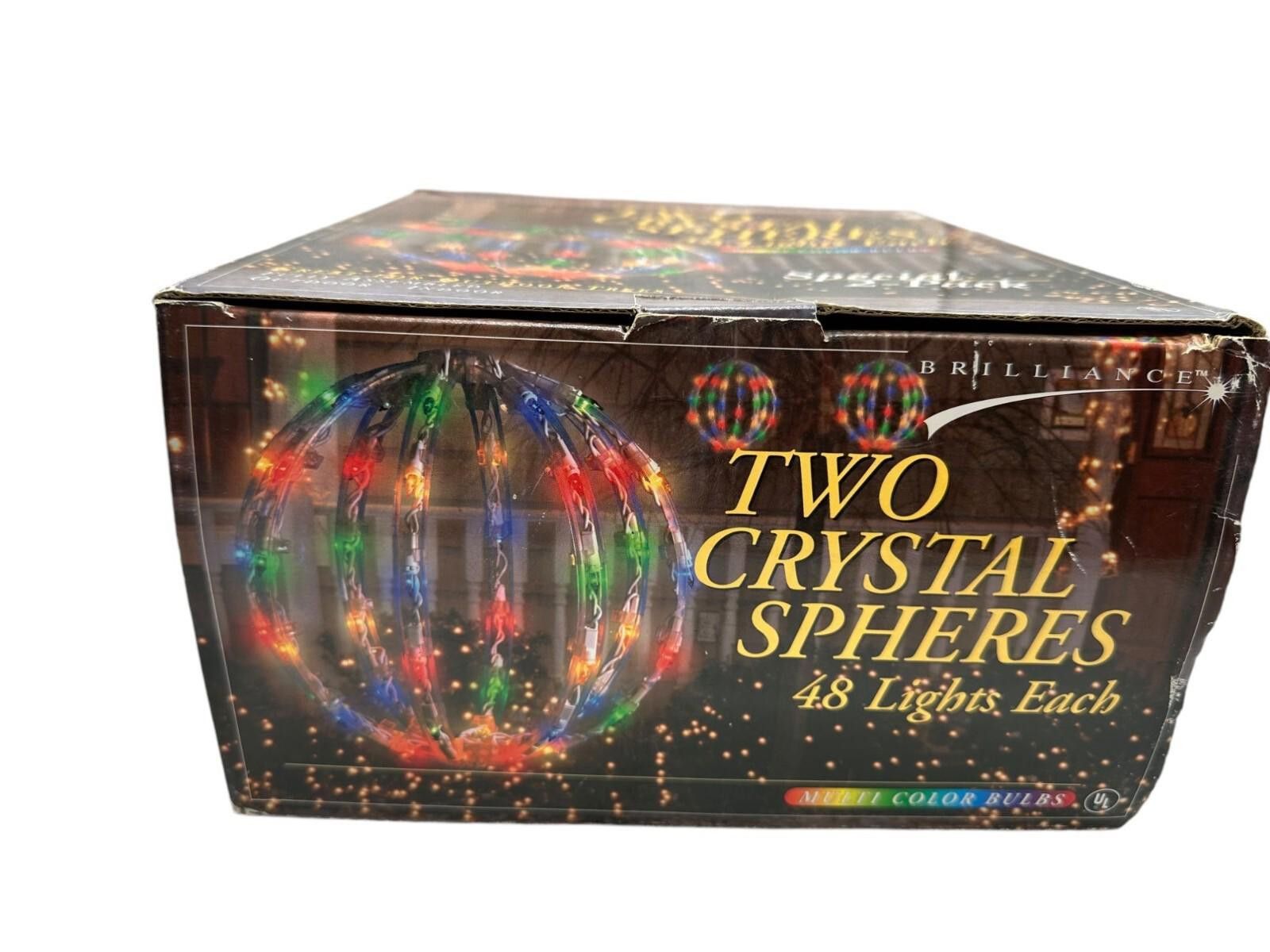 Other Brilliance Crystal 1 Sphere 1 Spiral Multi-Color Bulbs Size ONE SIZE - 3 Thumbnail