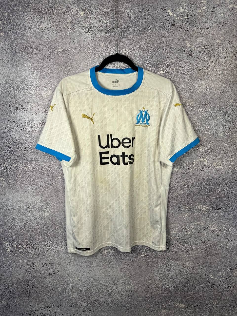 Puma × Vintage Olympique Marseille 2020/21 Puma Vintage Soccer Jersey Large Size US L / EU 52-54 / 3 - 1 Thumbnail