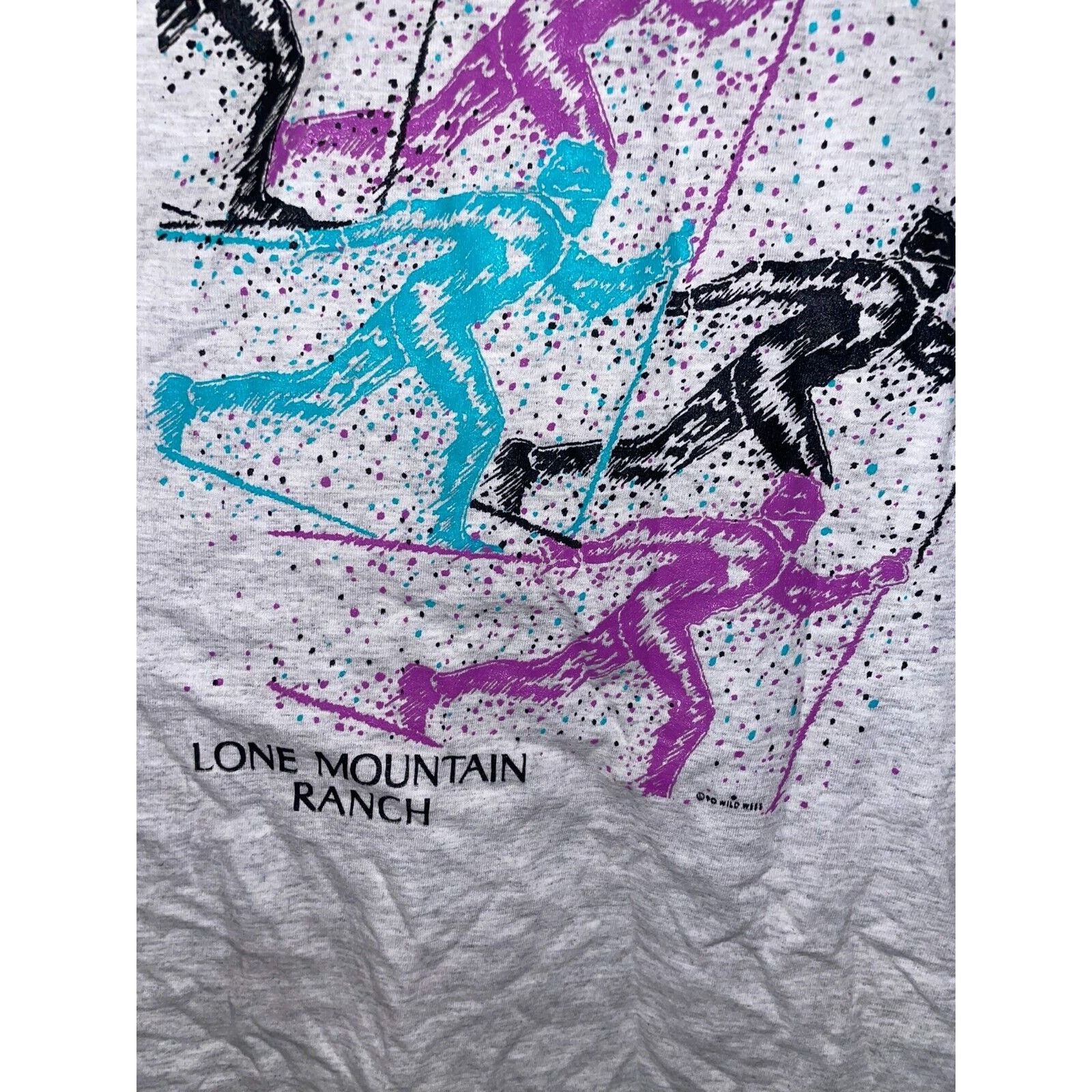 Vintage Vintage Test Print Shirt UT Utah Zenzi's Lone Ski Tee 90s L Size US L / EU 52-54 / 3 - 15 Thumbnail