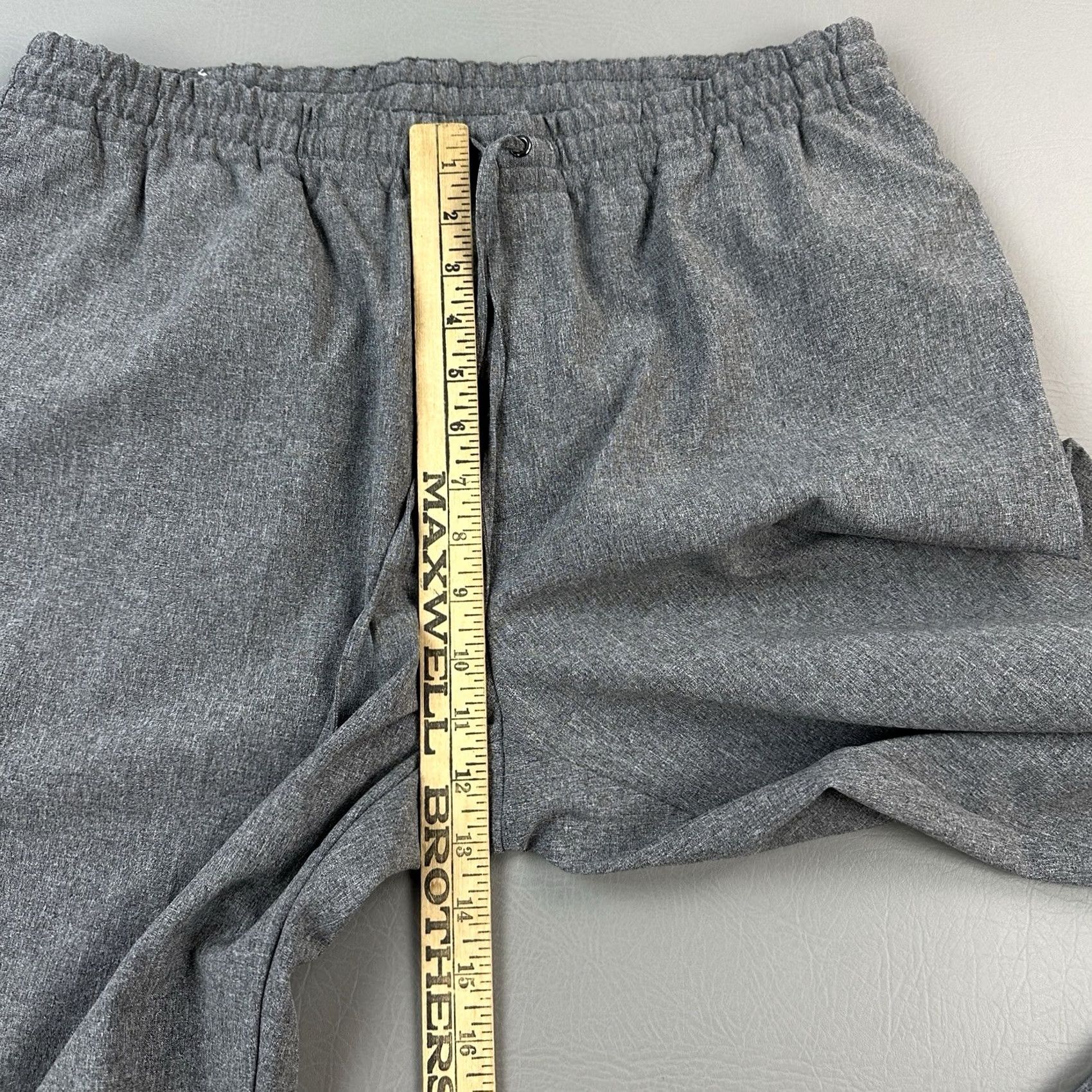 Zara Zara Comfort Jogger Mens XL Frosted Gray Stretch Drawstring Lounge Pants Regular Rise Slim Tapered Pockets Logo Size US 36 / EU 52 - 5 Thumbnail