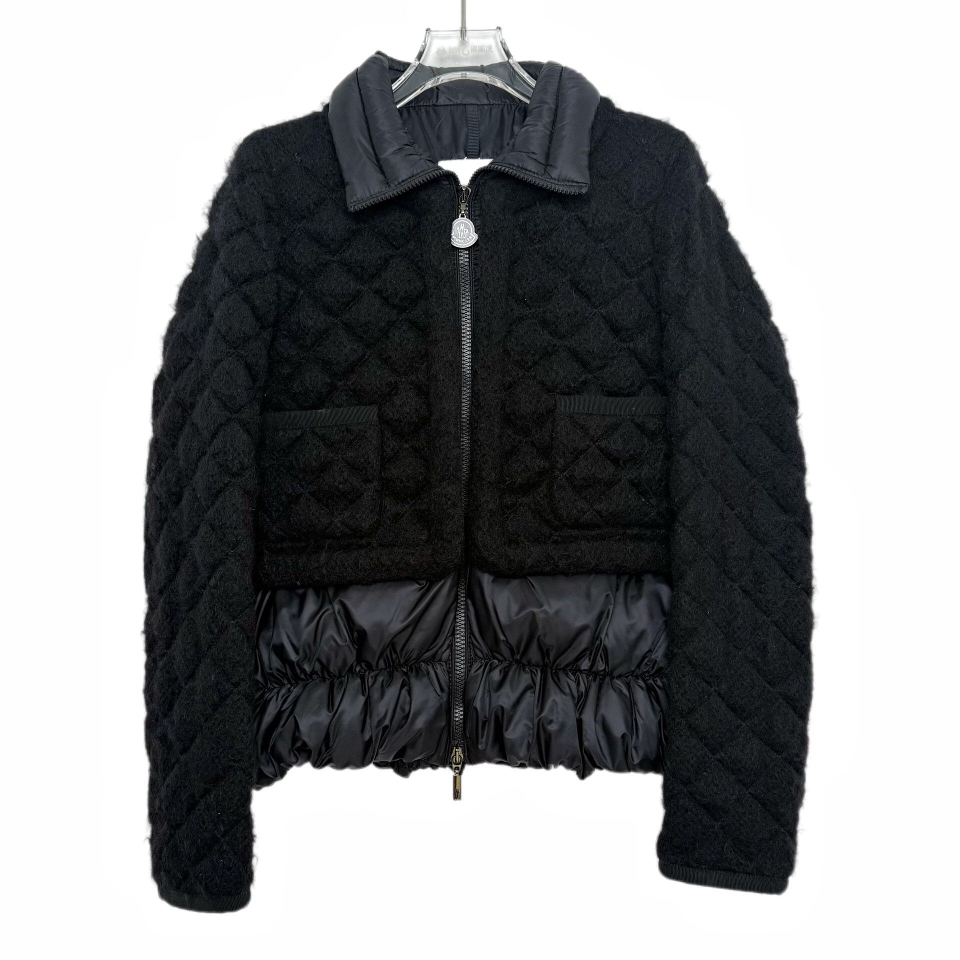 Moncler Moncler Black Down Jacket S Women Size S / US 4 / IT 40 - 1 Thumbnail