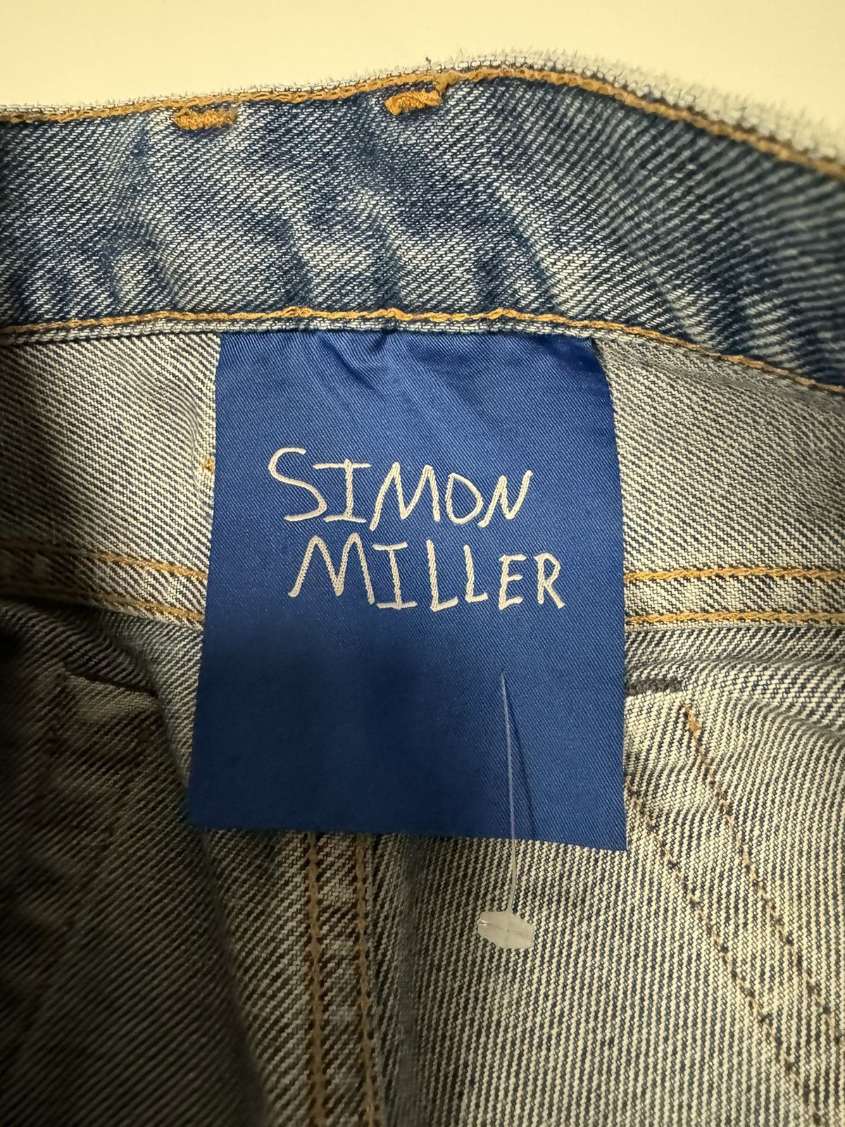 Simon Miller Simon Miller Wide Leg Split Wash Denim Size US 30 / EU 46 - 18 Thumbnail