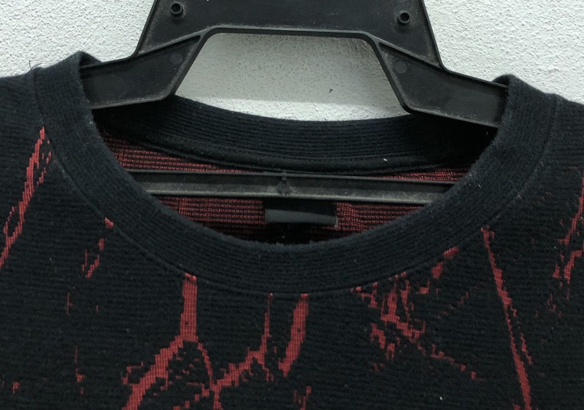 H&M H&M Black & Red Marble Print Sweatshirt Size US M / EU 48-50 / 2 - 3 Thumbnail