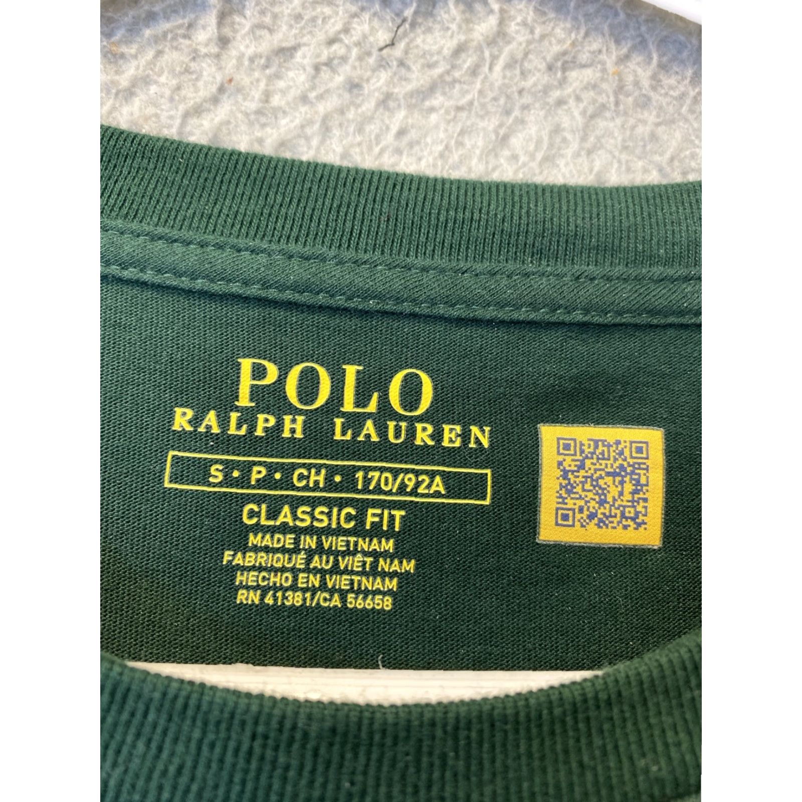 Polo Ralph Lauren Polo Ralph Lauren Long Sleeve Shirt Adult Small Crew Neck Tee Green 41-68 Mens Classic Logo Size US S / EU 44-46 / 1 - 7 Thumbnail