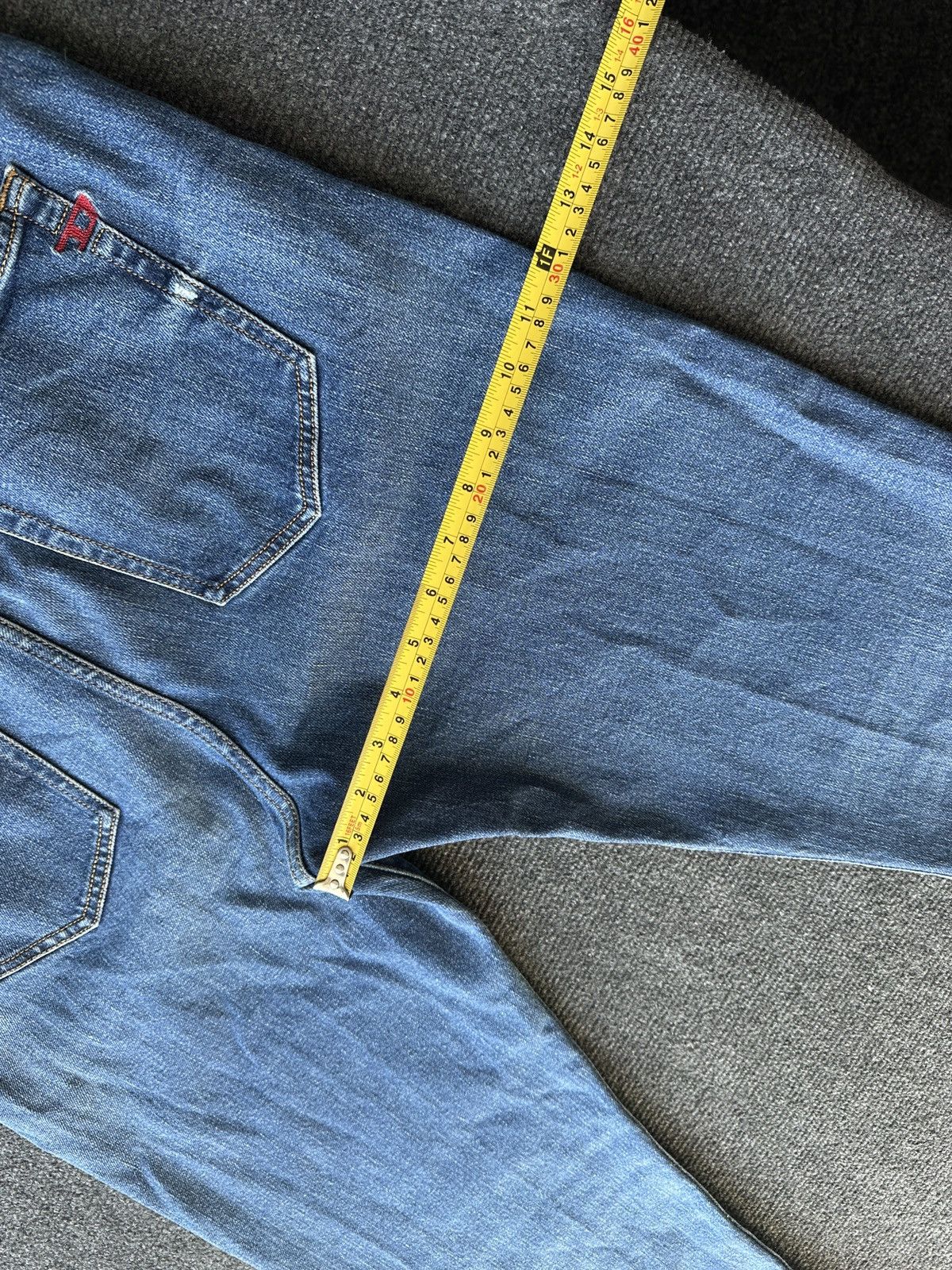 Diesel 🚨 RARE DIESEL MEN DENIM JEANS AVANT GARDE IFSIXWASNINE Y2K Size US 32 / EU 48 - 18 Thumbnail