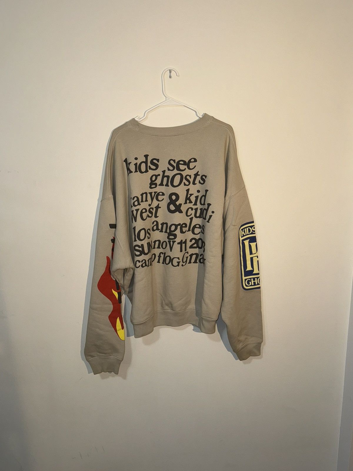 Cactus Plant Flea Market × Kanye West × Kid Cudi Kids See Ghosts CPFM Crewneck Sweatshirt Size US XL / EU 56 / 4 - 2 Thumbnail