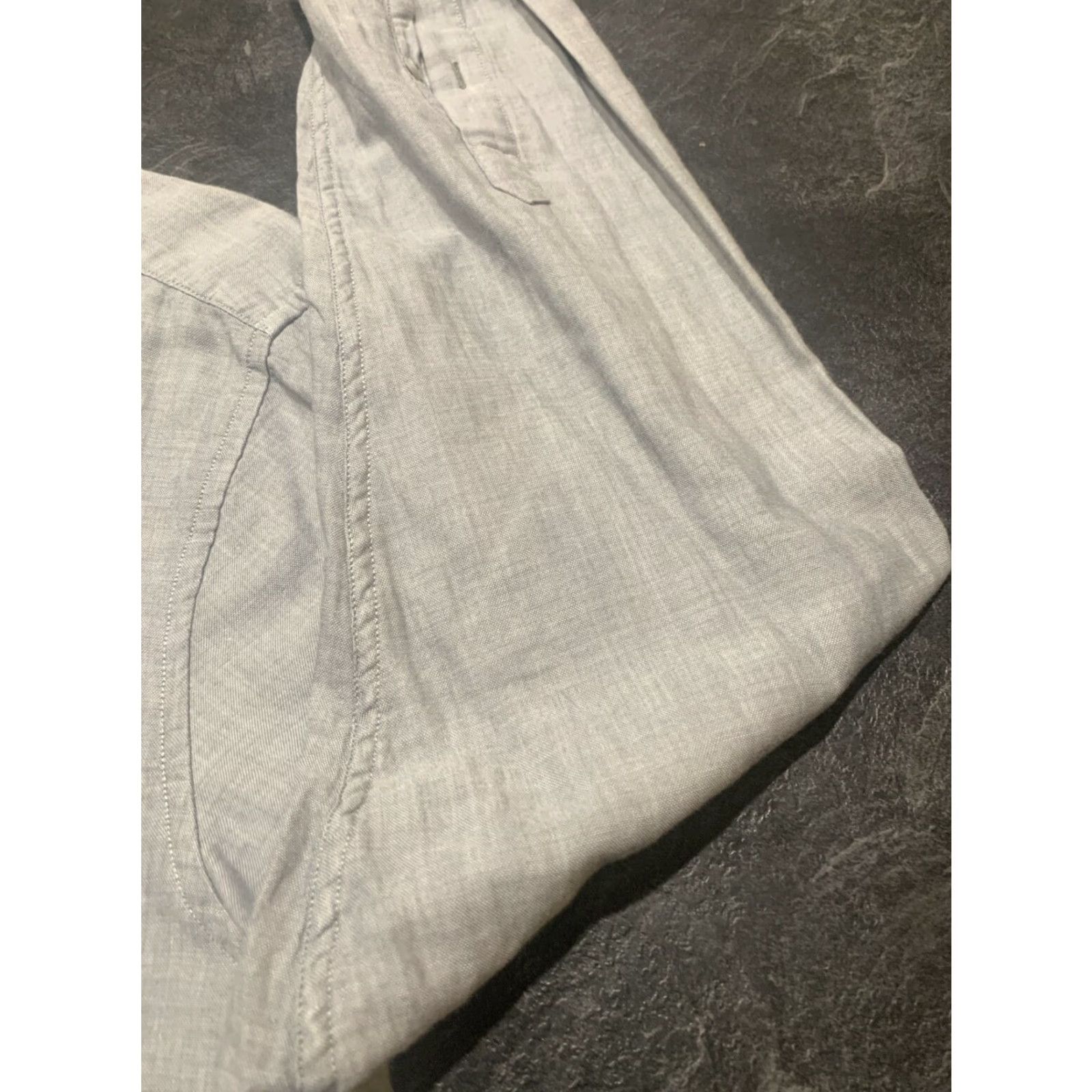 UNTUCKit VINTAGE UNTUCKit Men's Long Sleeve Plaid Button-Up Shirt XL Gray Lined Warm Shirt Size US XL / EU 56 / 4 - 3 Thumbnail