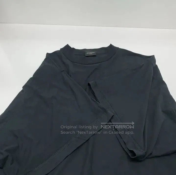 Balenciaga Balenciaga Logo Print Short Sleeve T. Size US L / EU 52-54 / 3 - 5 Thumbnail