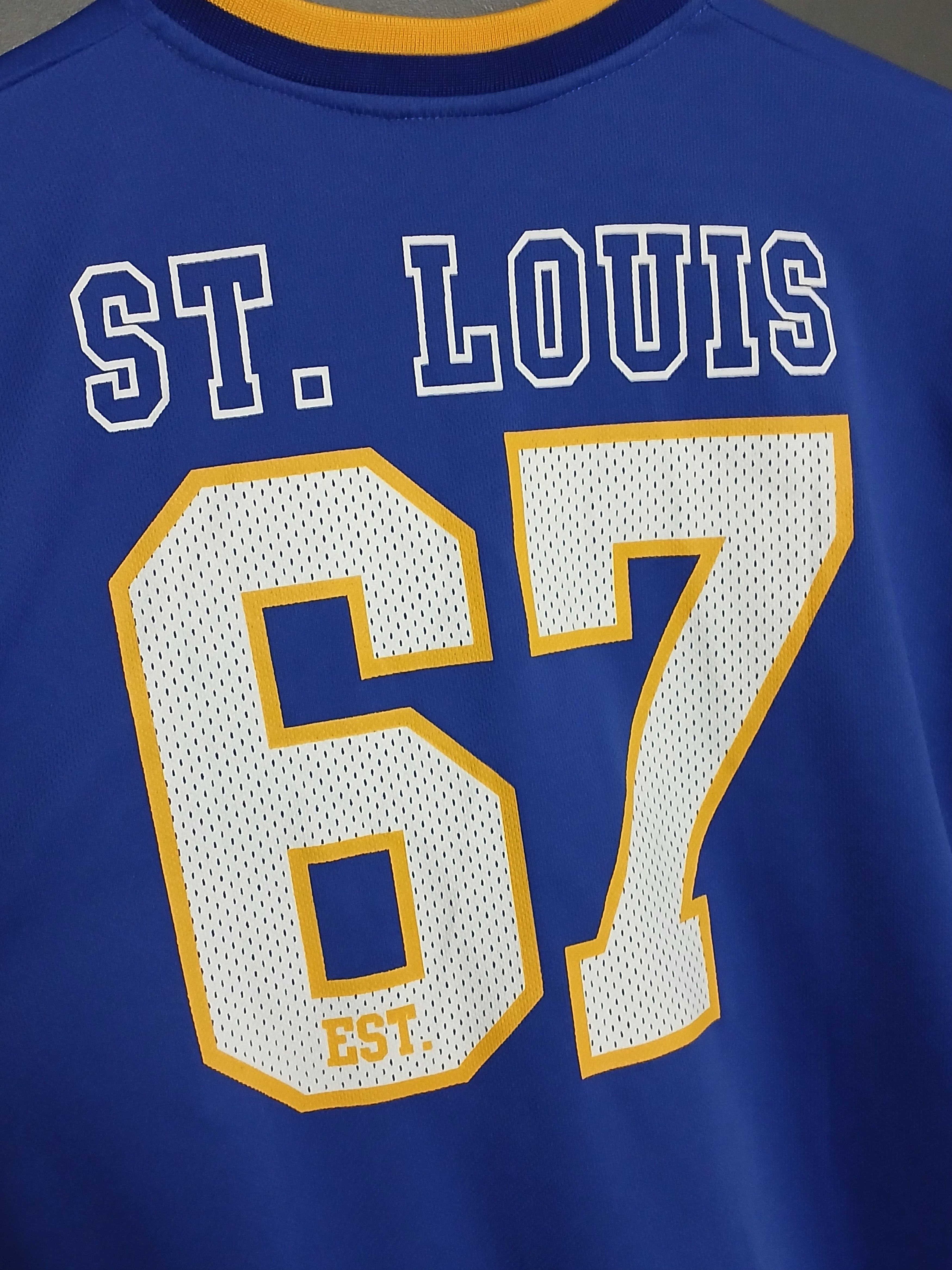 NHL NHL St. Louis Blues Hockey Long Sleeve T-Shirt Size US M / EU 48-50 / 2 - 4 Thumbnail