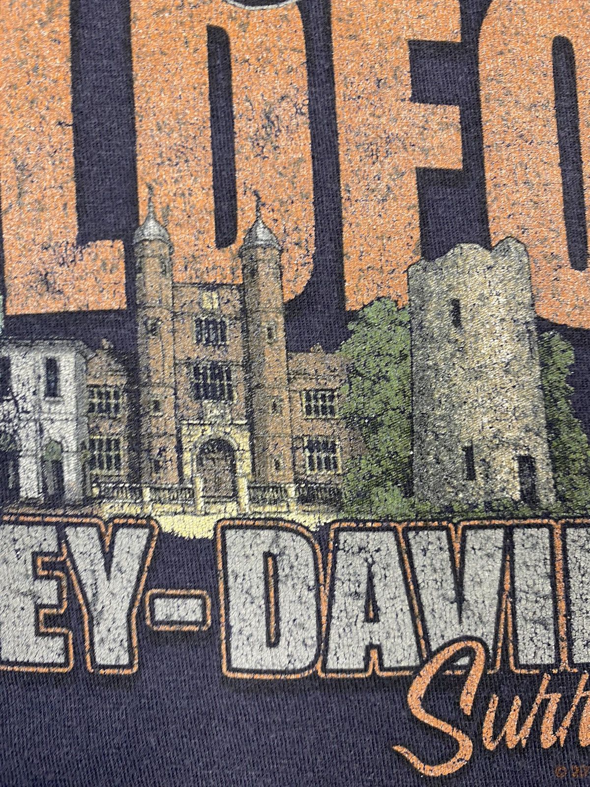 Harley Davidson Harley Davidson Guildford Surrey England Motorcycle 2013 tee Size US S / EU 44-46 / 1 - 14 Thumbnail