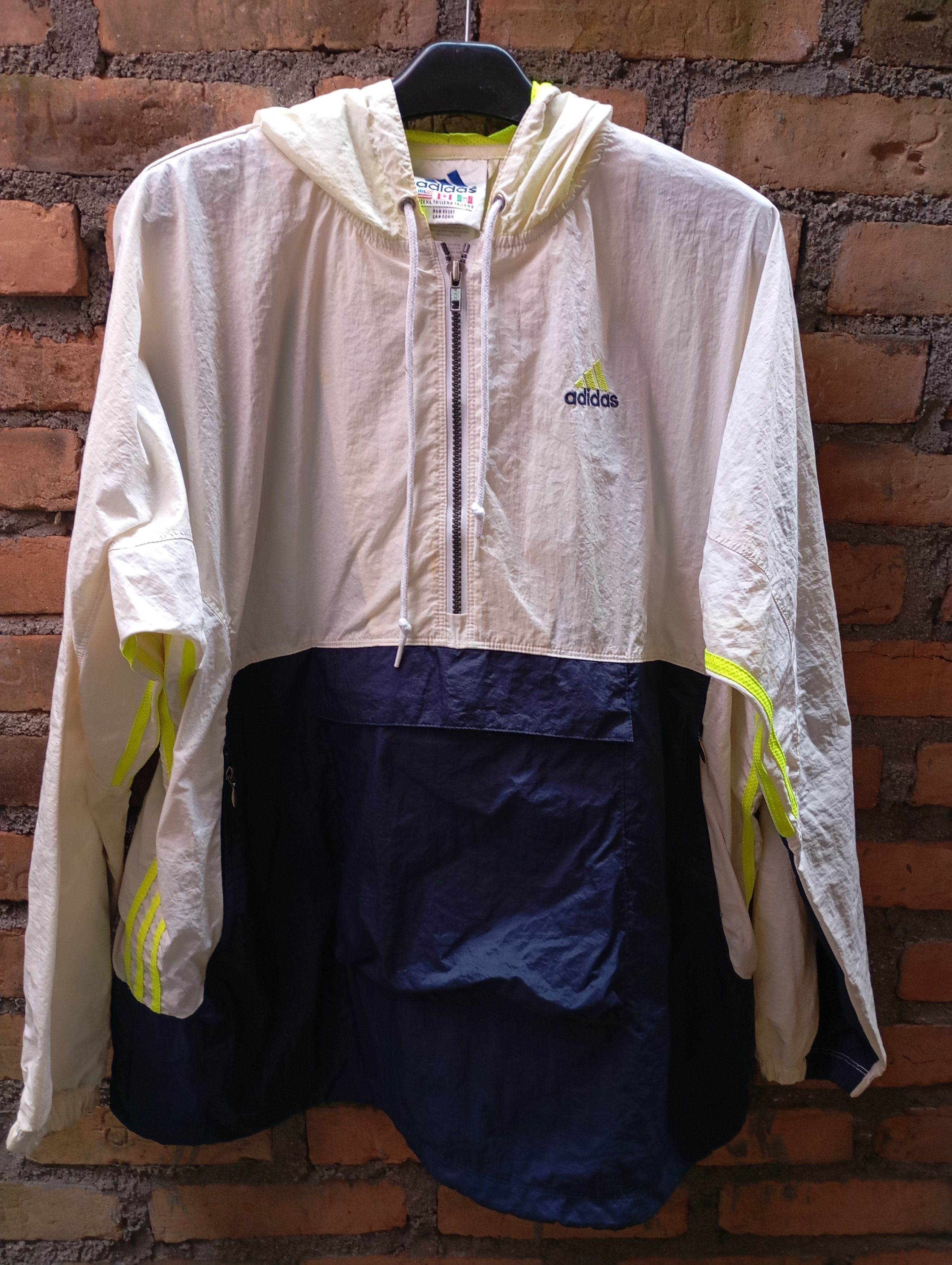 Adidas Adidas Windbreaker Jacket Size US L / EU 52-54 / 3 - 2 Thumbnail