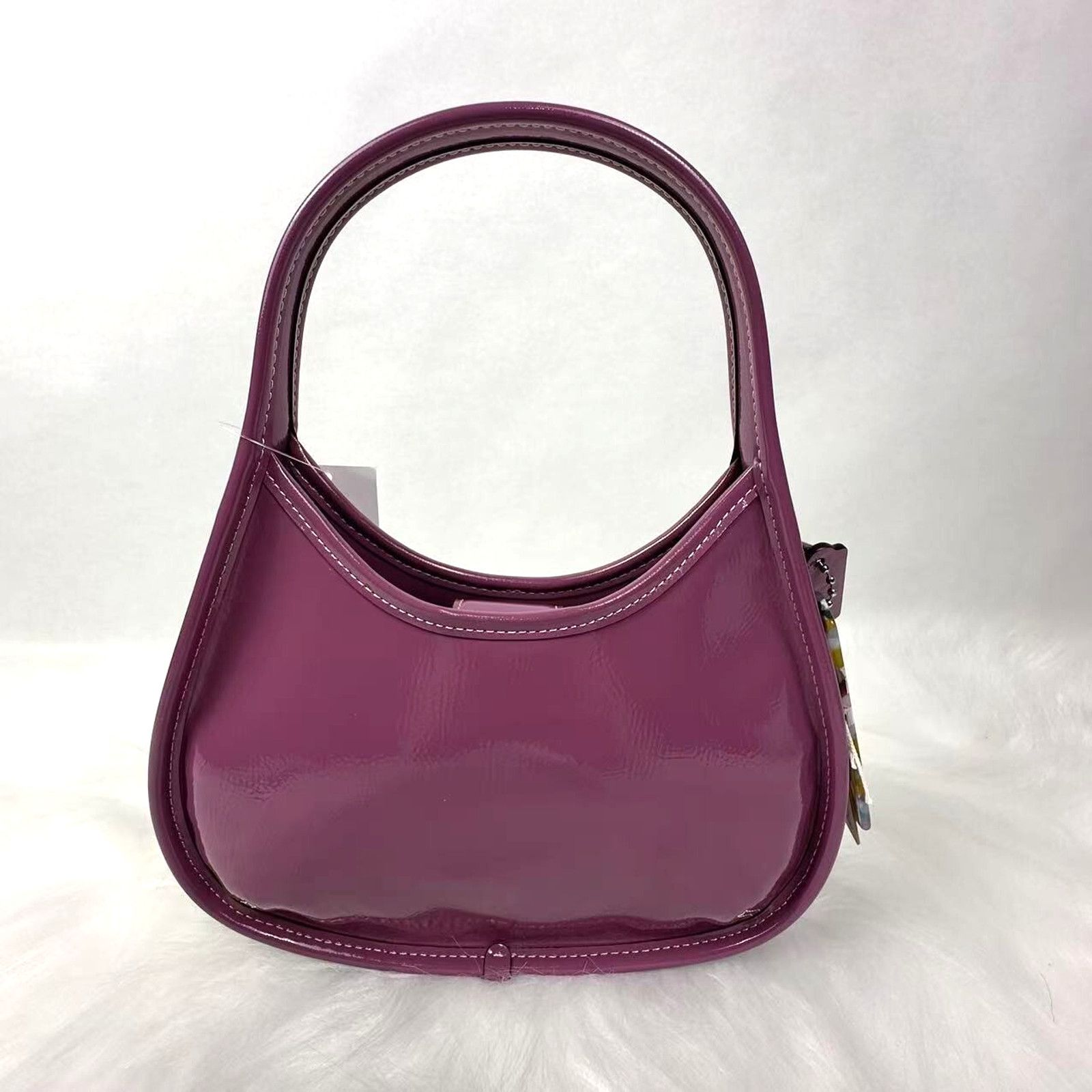 Coach Coach Ergo Shoulder Bag In Coachtopia Leather In Lilac Berry Size ONE SIZE - 1 Thumbnail