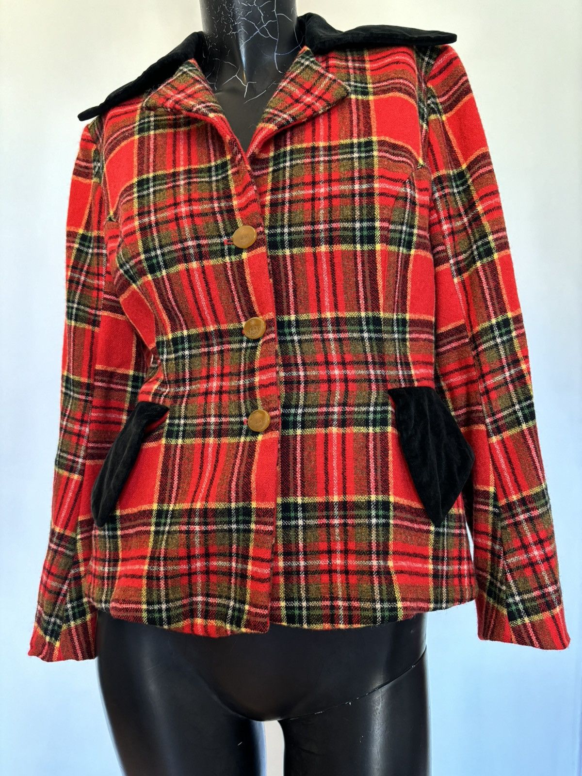 Vivienne Westwood Vivienne westwood 1990’s tartan coat Size L / US 10 / IT 46 - 3 Thumbnail