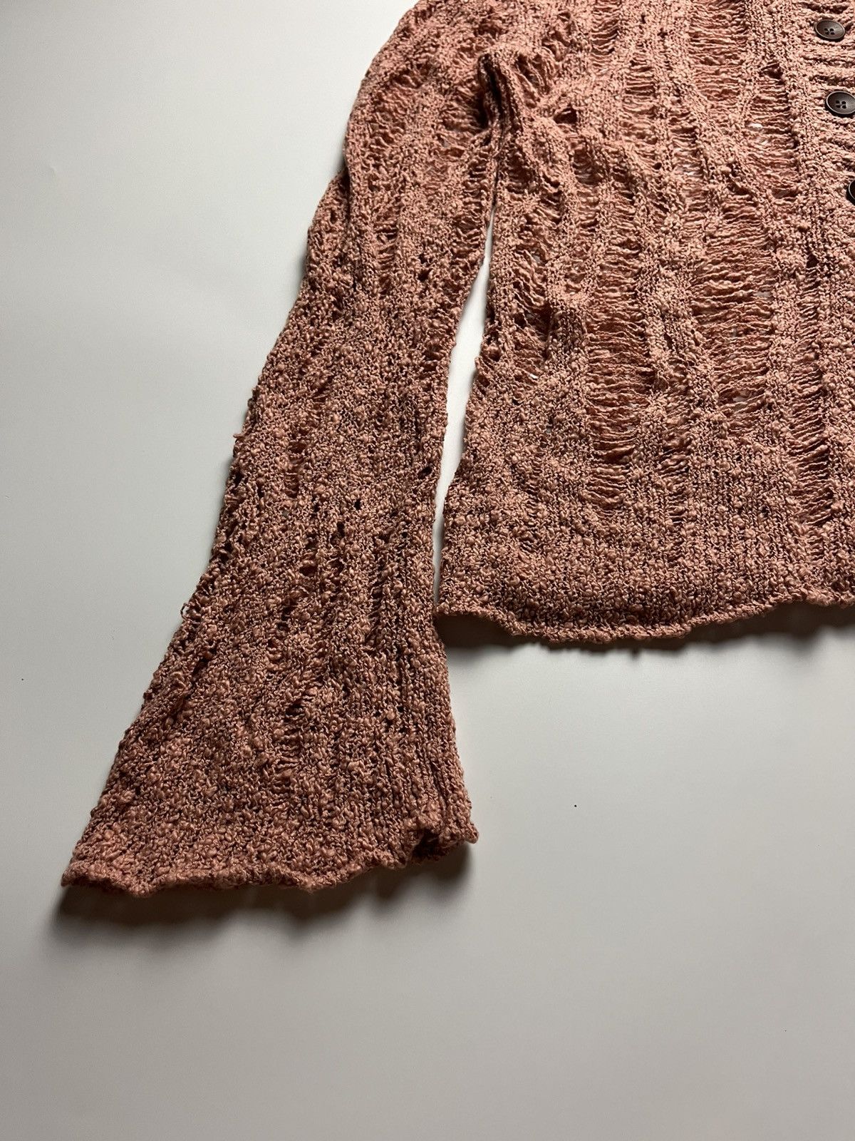 Acne Studios Acne Studios Distressed Cardigan Size M / US 6-8 / IT 42-44 - 7 Thumbnail