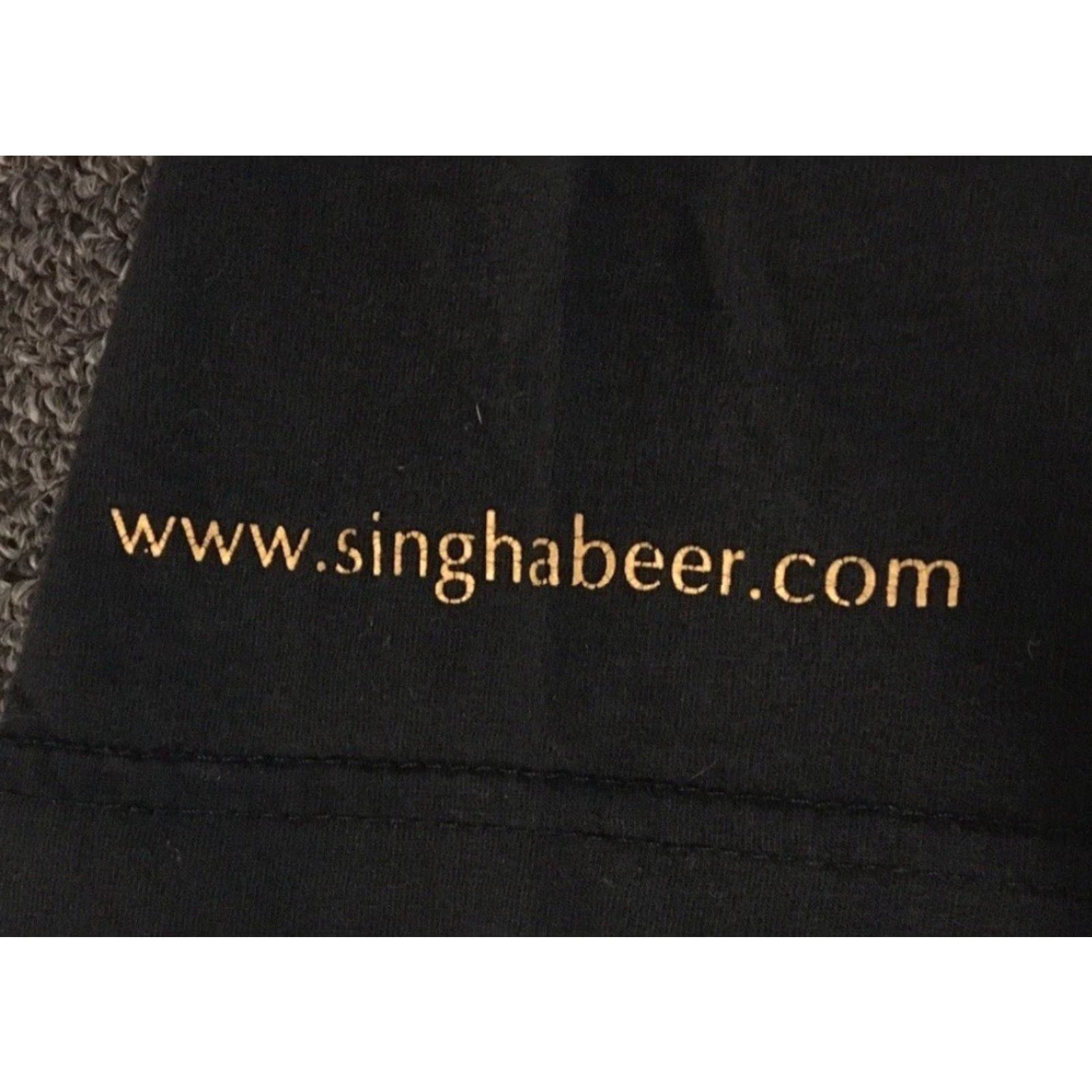 Vintage Vtg Singha Beer Faded All Over Print Shirt M Thailand Bar Drinking Lion Art Grunge 90s Y2K Size US M / EU 48-50 / 2 - 5 Thumbnail