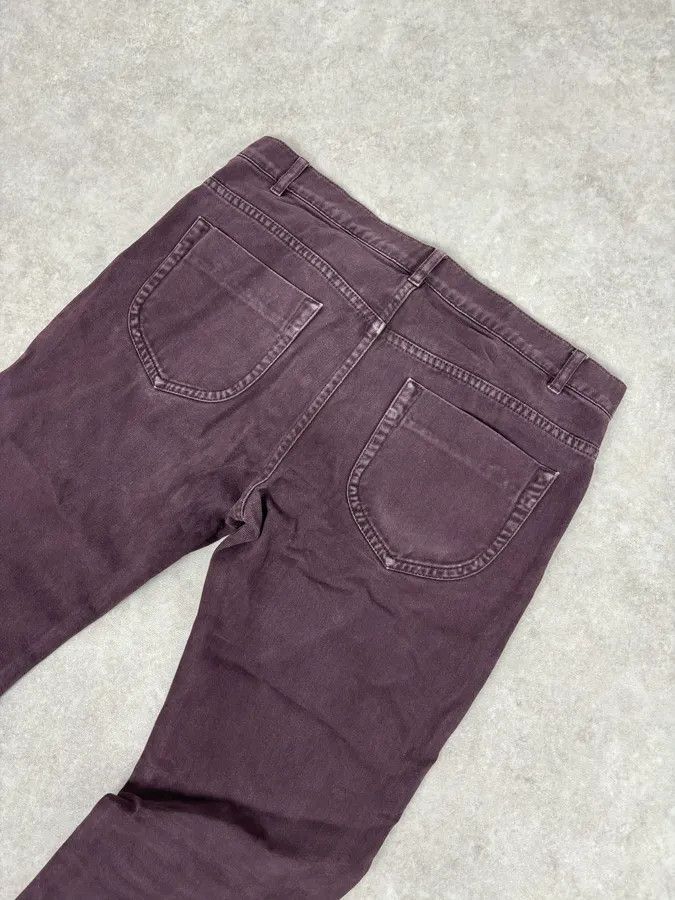 Maison Margiela AW2010 Maison Margiela Dark Purple Slim Plum Jeans Size US 31 - 7 Thumbnail