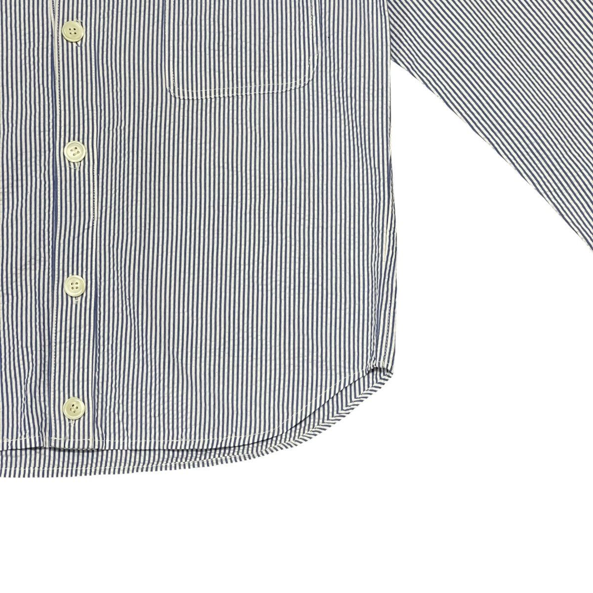 Issey Miyake Vintage Issey Miyake Mercibeaucoup Striped Button Jacket Size US L / EU 52-54 / 3 - 3 Thumbnail