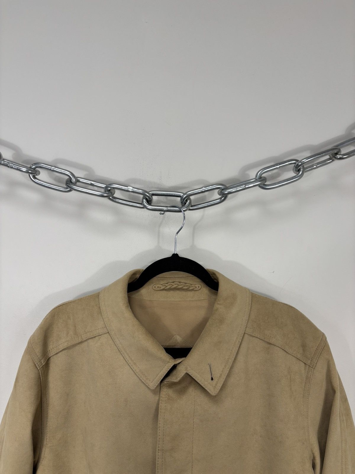 Schneiders Schneiders Salzburg Men’s Camel Alcantara Belted Long Coat Size US L / EU 52-54 / 3 - 5 Thumbnail