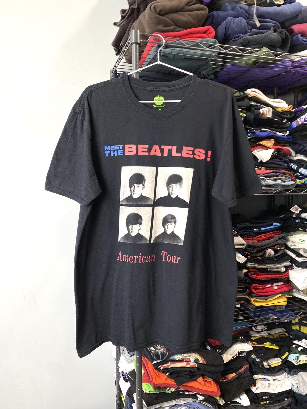 Band Tees Vintage Style 1964 The Beatles American Tour Band T Shirt Size US XL / EU 56 / 4 - 1 Thumbnail