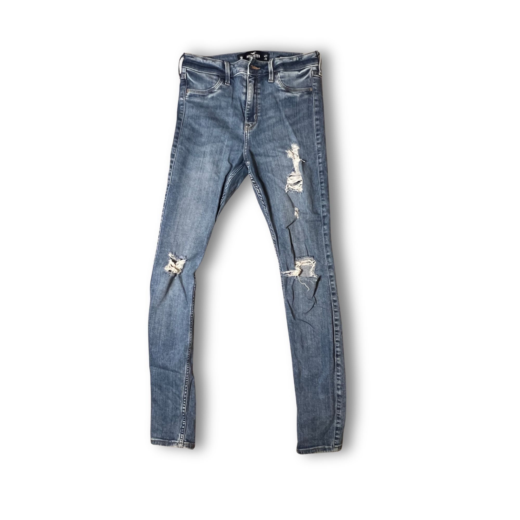 Hollister Hollister High-Rise Crop Jean Legging Advanced Stretch Size Size 27" / US 4 / IT 40 - 2 Thumbnail