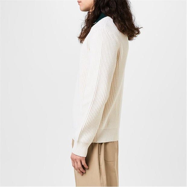 Gucci Knitted Quarter Zip Web Jumper Size US XL / EU 56 / 4 - 2 Thumbnail