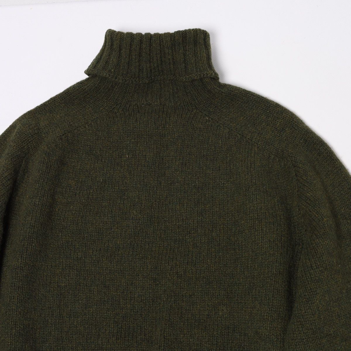 Other Pakeman Catto & Carter Jumper Wool Roll Neck Sweater Green Size US M / EU 48-50 / 2 - 11 Thumbnail
