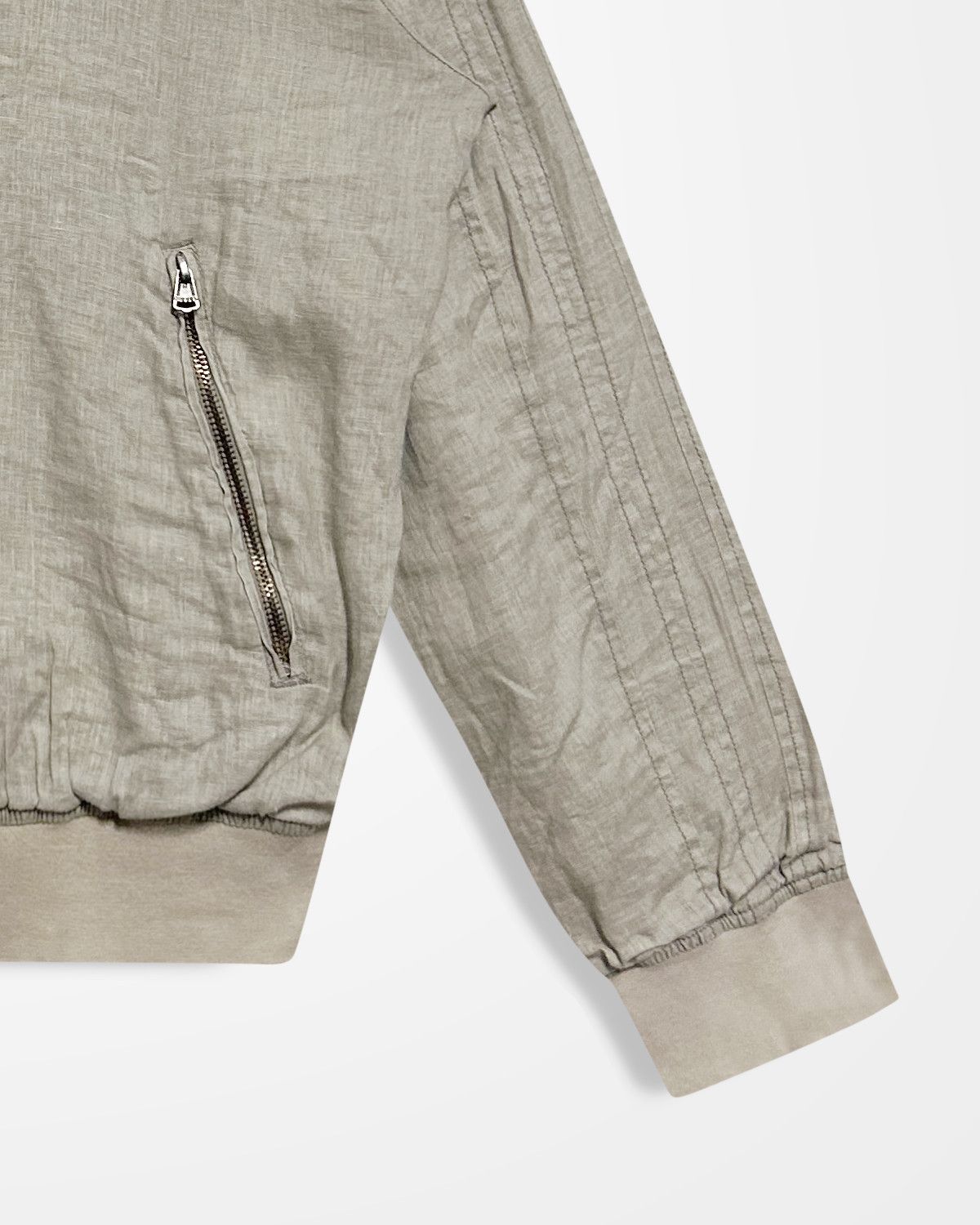 Diesel Diesel, Dog Pull Linen Jacket Size US XL / EU 56 / 4 - 4 Thumbnail