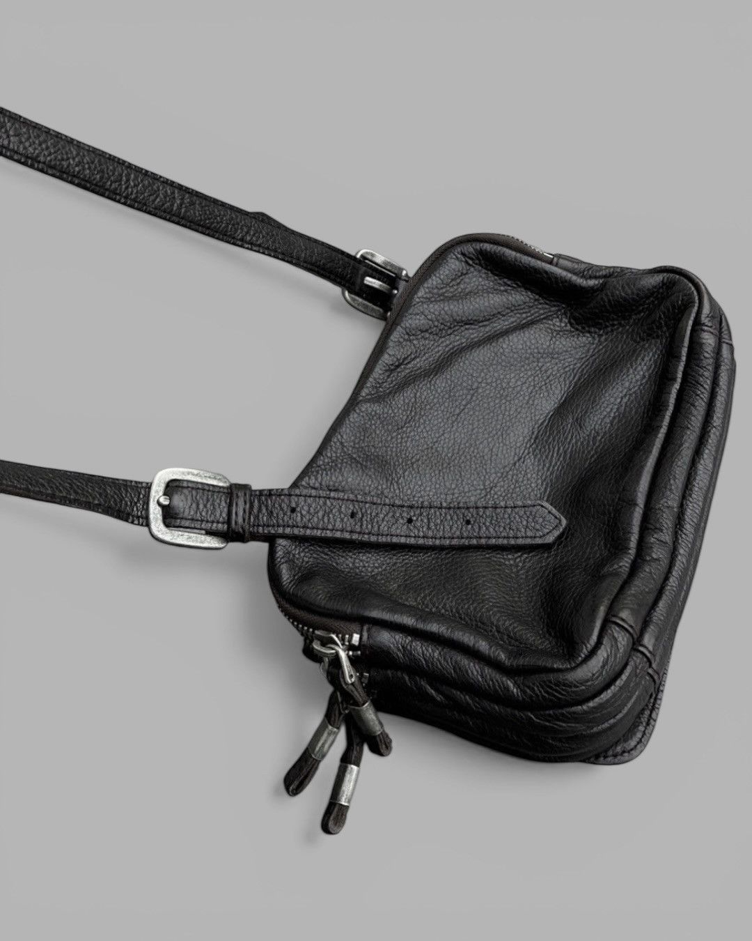 LIEBESKIND BERLIN Vintage L.BERLIN Margiela Style Multi Zipped Crossbody Bag Size ONE SIZE - 14 Thumbnail