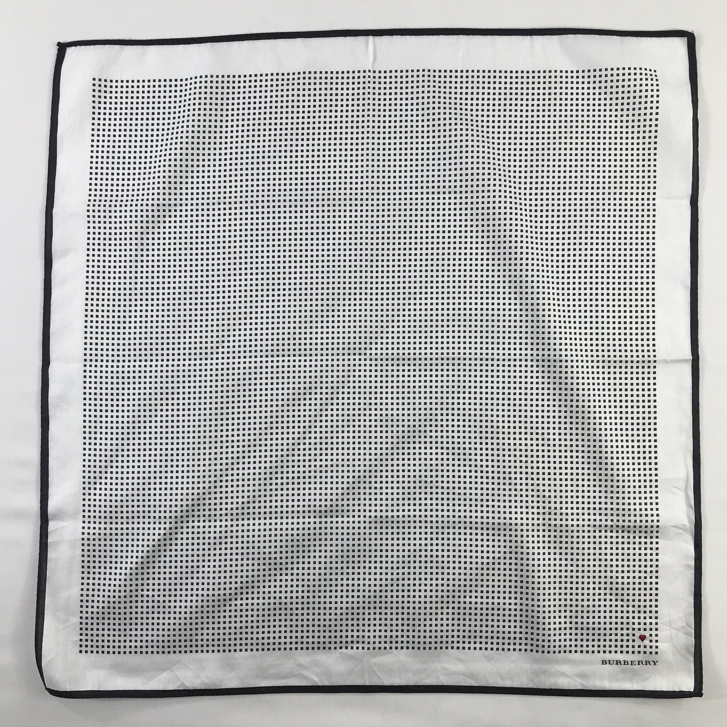 Burberry × Vintage Burberry Bandana / Handkerchief / Neckerchief - S534 Size ONE SIZE - 1 Thumbnail