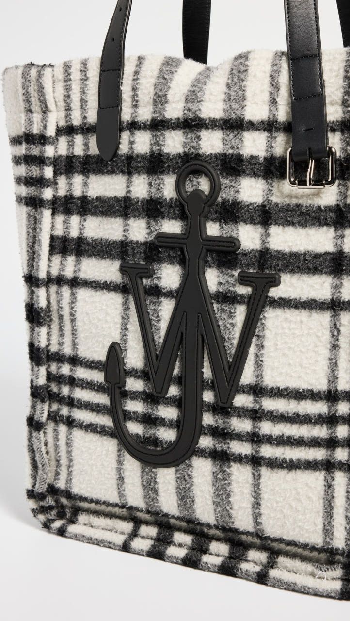 JW Anderson J.W. Anderson Belt Checked Tote Bag Size ONE SIZE - 5 Thumbnail