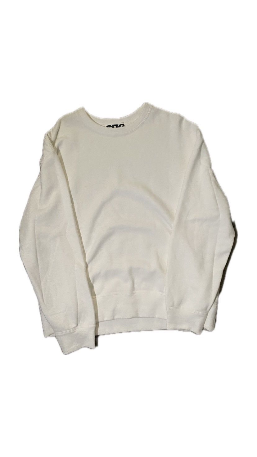 Comme des Garcons Comme Des Garçons White Sweatshirt Size US S / EU 44-46 / 1 - 1 Thumbnail