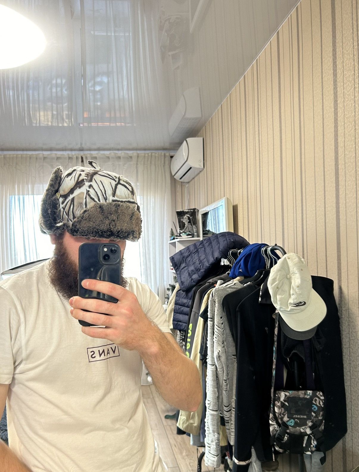 Vintage Vintage Realtree Thinsulate Ushanka Fur Earflap Winter Hat Size ONE SIZE - 10 Thumbnail