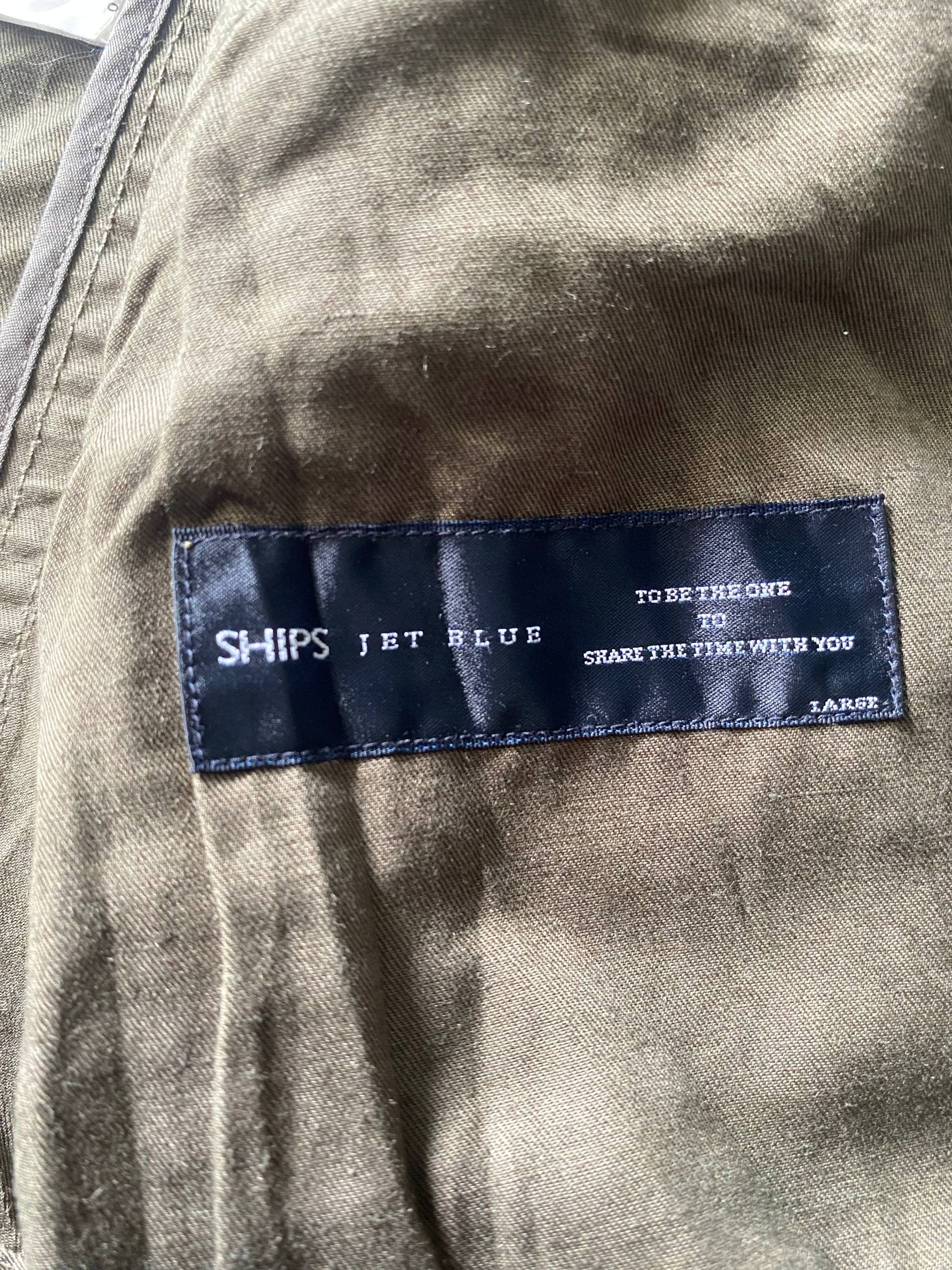 Ships Jet Blue Ships Jet Blue Utility Belted Field Jacket Army Style Size US M / EU 48-50 / 2 - 7 Thumbnail