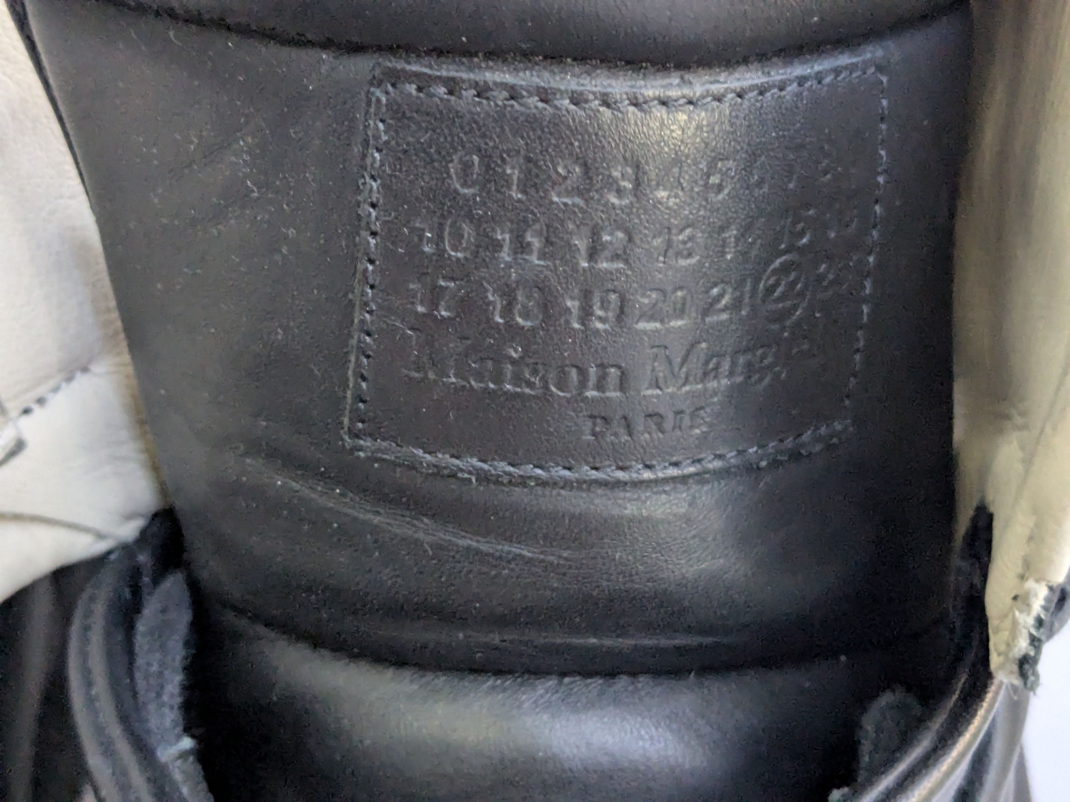 Maison Margiela Maison Margiela Future Black 13 46 High Tops Leather Size US 13 / EU 46 - 3 Thumbnail