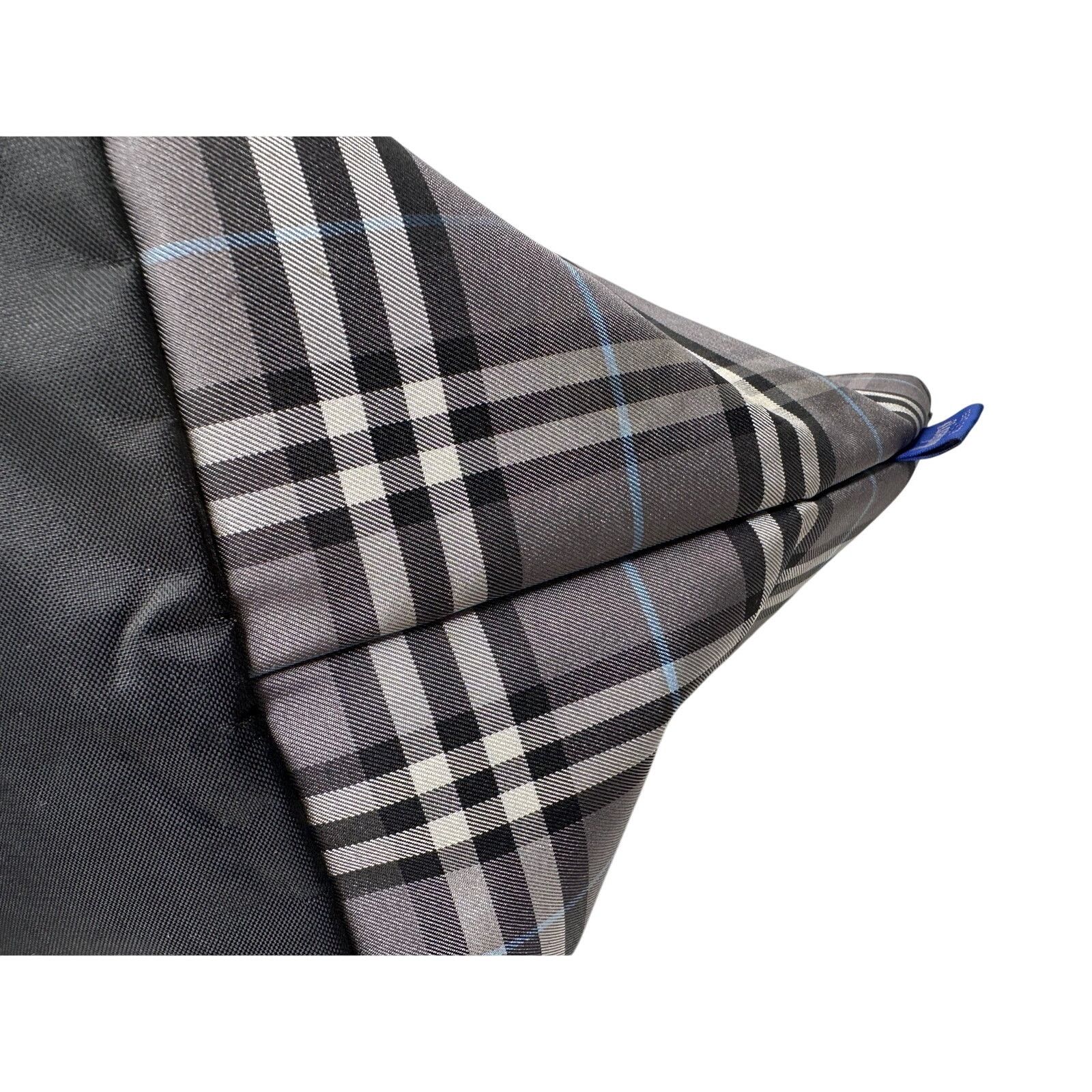 Burberry Autre Marque Burberrys London Gray Nova Check Blue Label Bag Size ONE SIZE - 9 Thumbnail